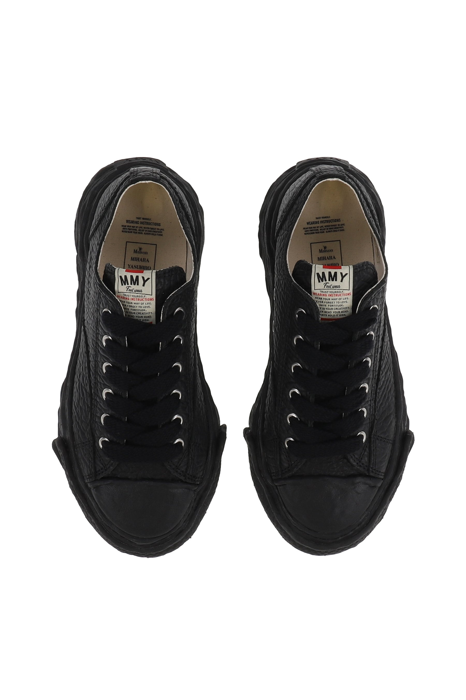 PETERSON 23 MONSTER LEATHER LOW / BLK BLK - 3