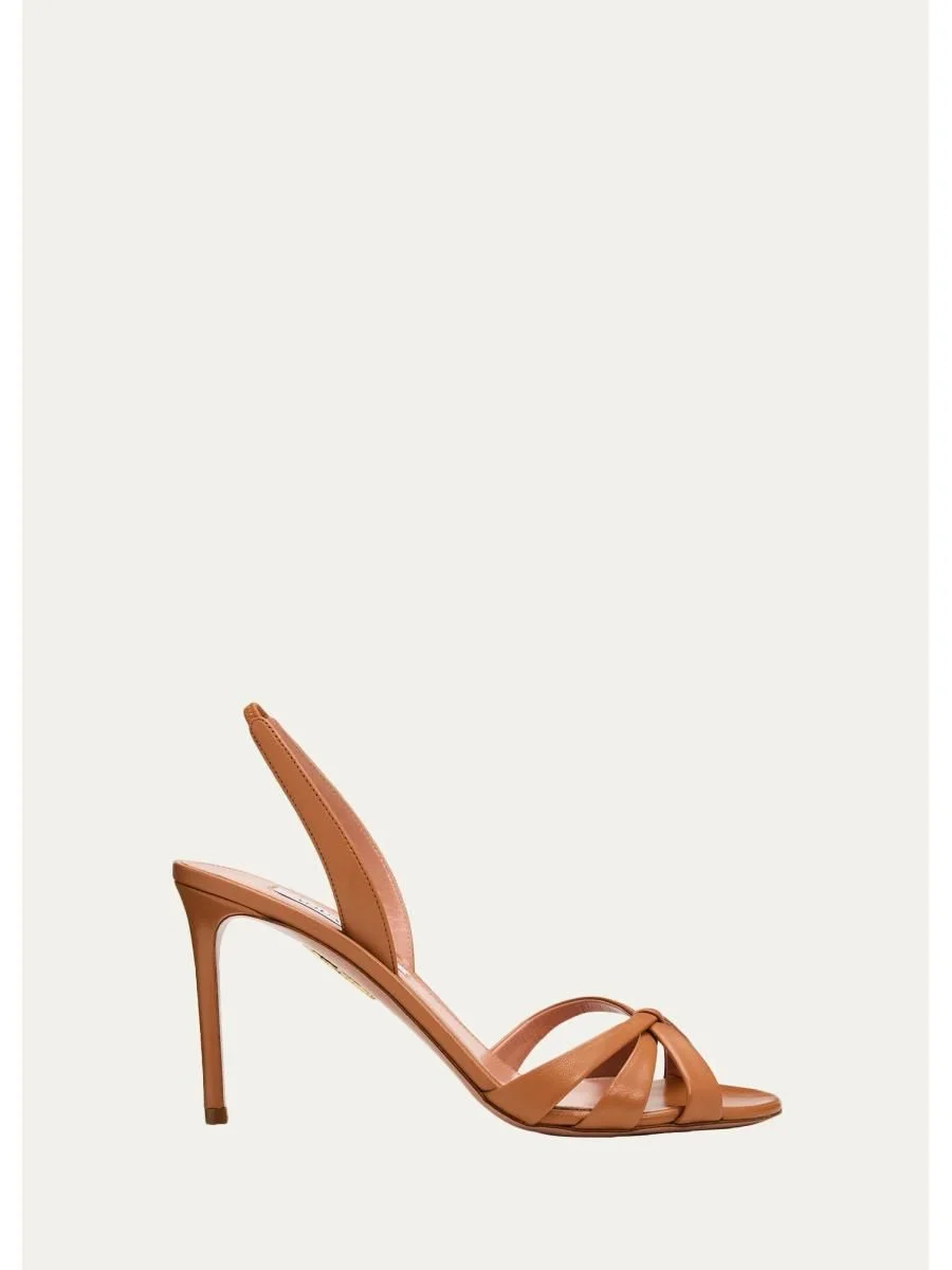 85mm Tati Leather Sandals - 1