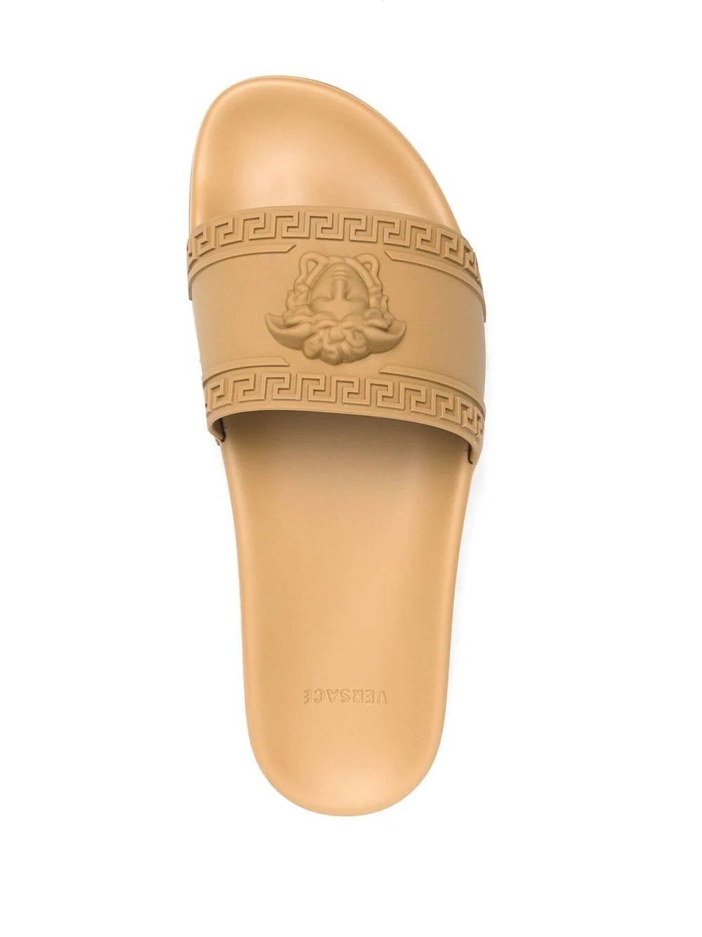 VERSACE debossed-Medusa detail pool slides | REVERSIBLE