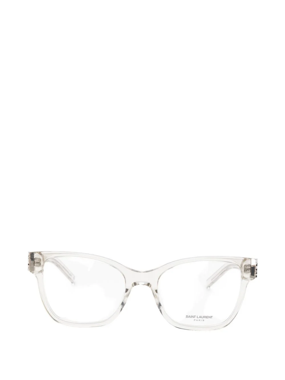 oval-frame glasses - 1