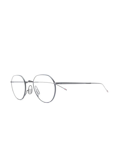 Thom Browne round frame glasses outlook