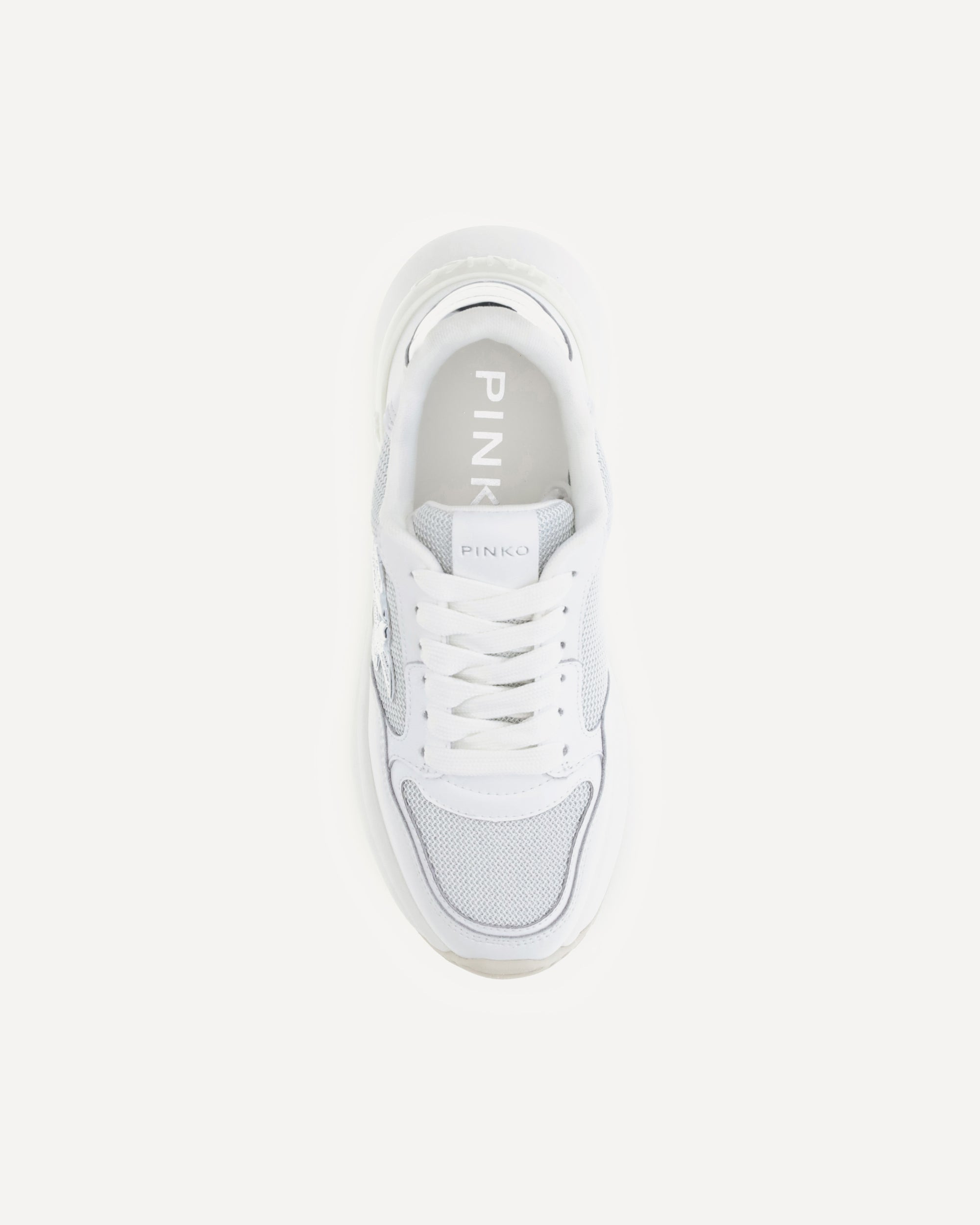 Logo and mirrored detail Sneakers - 4