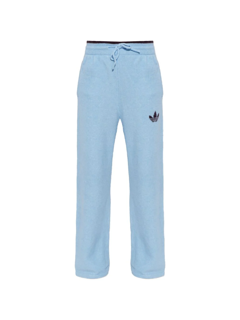 logo-embroidered track pants - 1