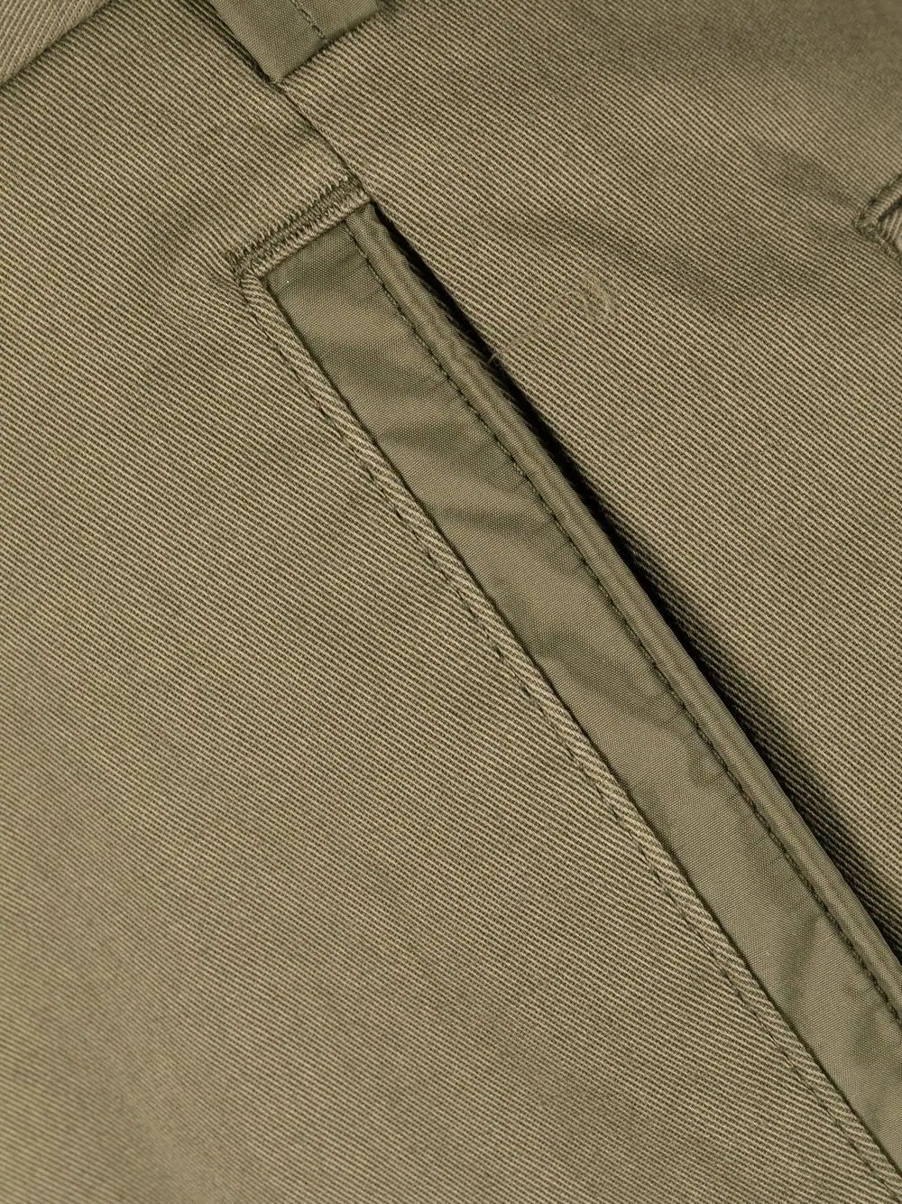 slim-cut chino trousers - 7