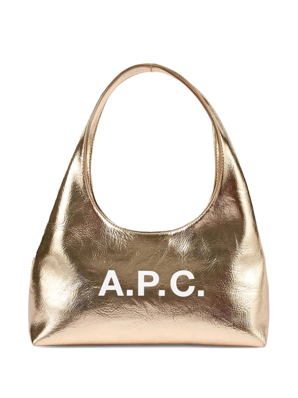 mini Ninon metallic logo shoulder bag - 1