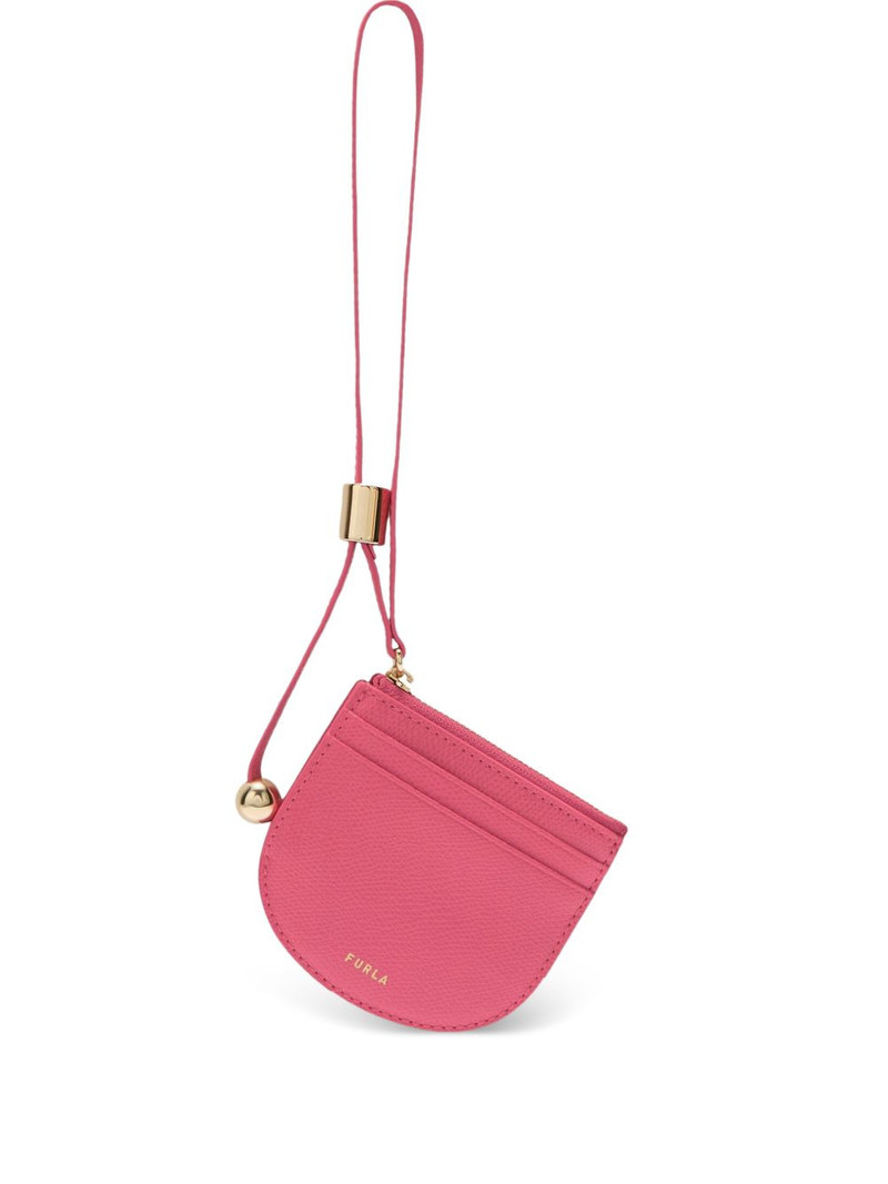 small Laura logo-printed card holder 1