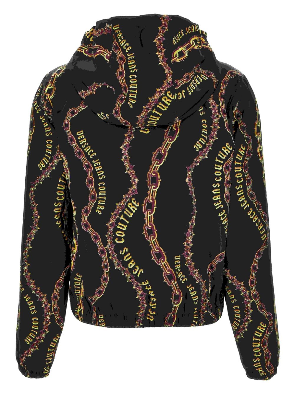Chain Couture zip hoodie - 2