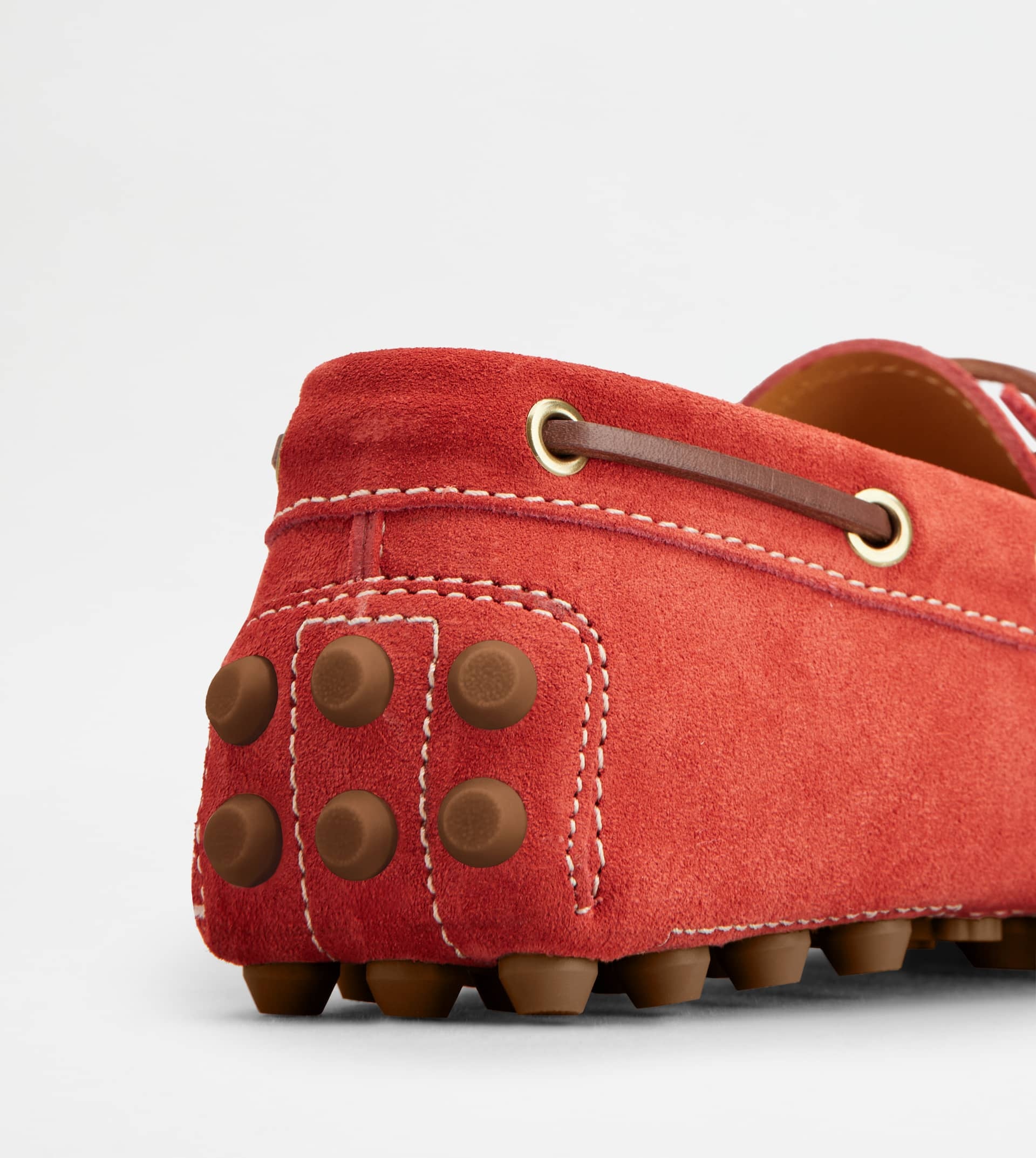 BOAT GOMMINO BUBBLE IN SUEDE - RED - 5