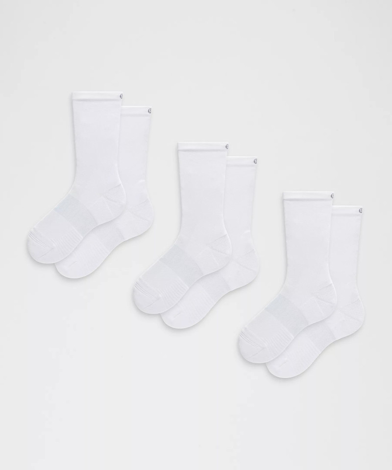 Unisex Power Stride Crew Socks 3 Pack *Updated 1