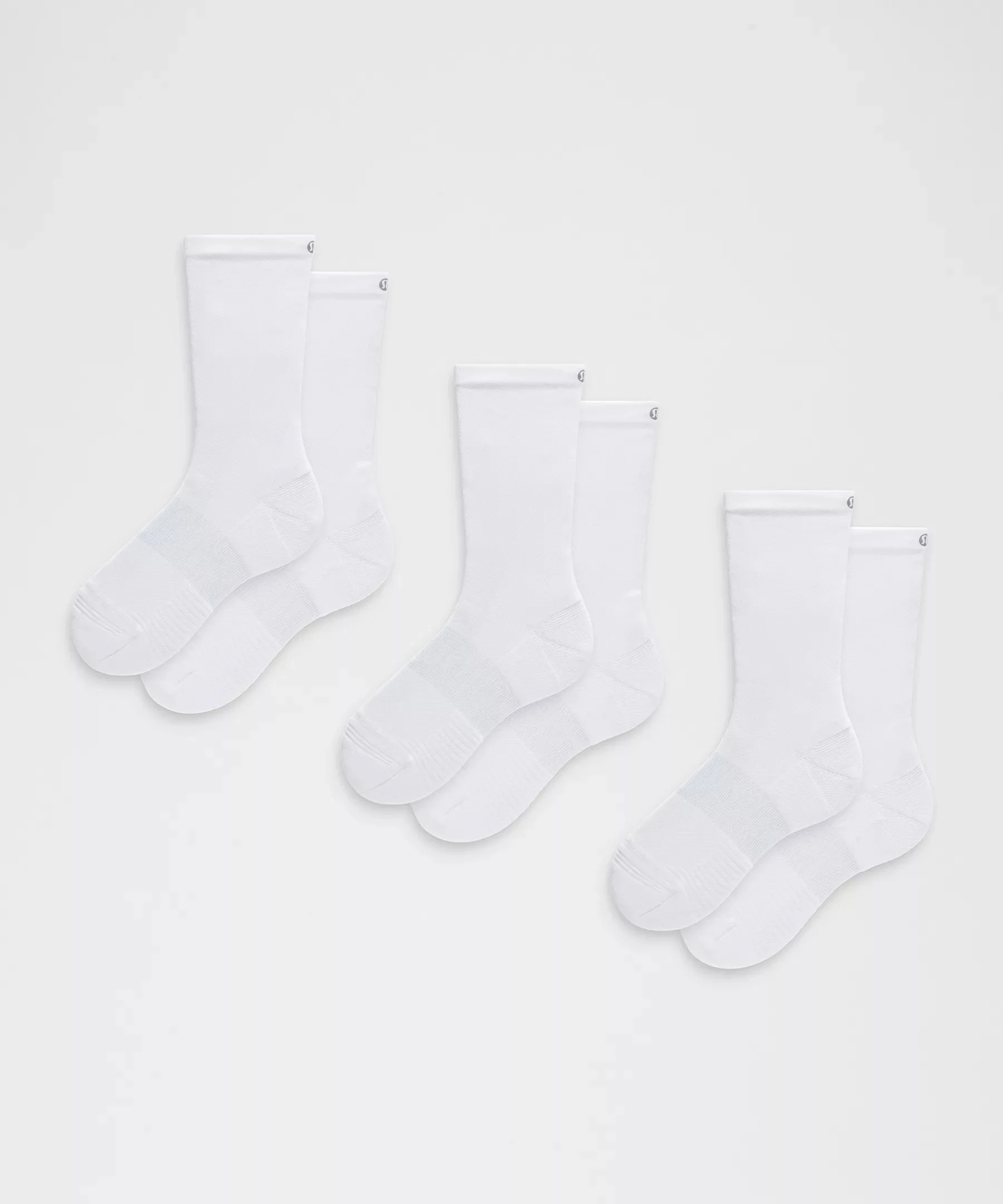 Unisex Power Stride Crew Socks 3 Pack *Updated - 1
