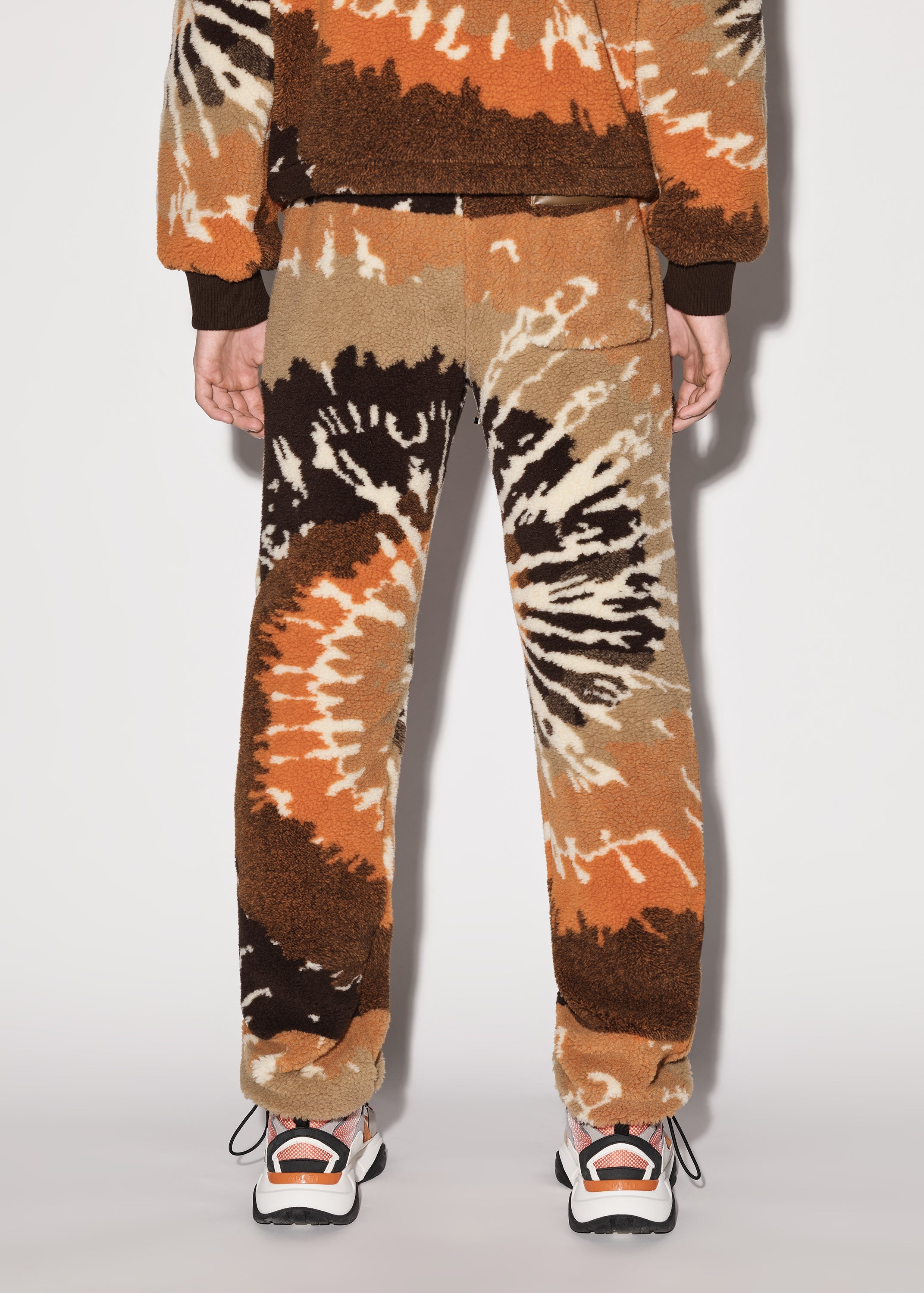TIE DYE POLAR FLEECE PANTS - 4