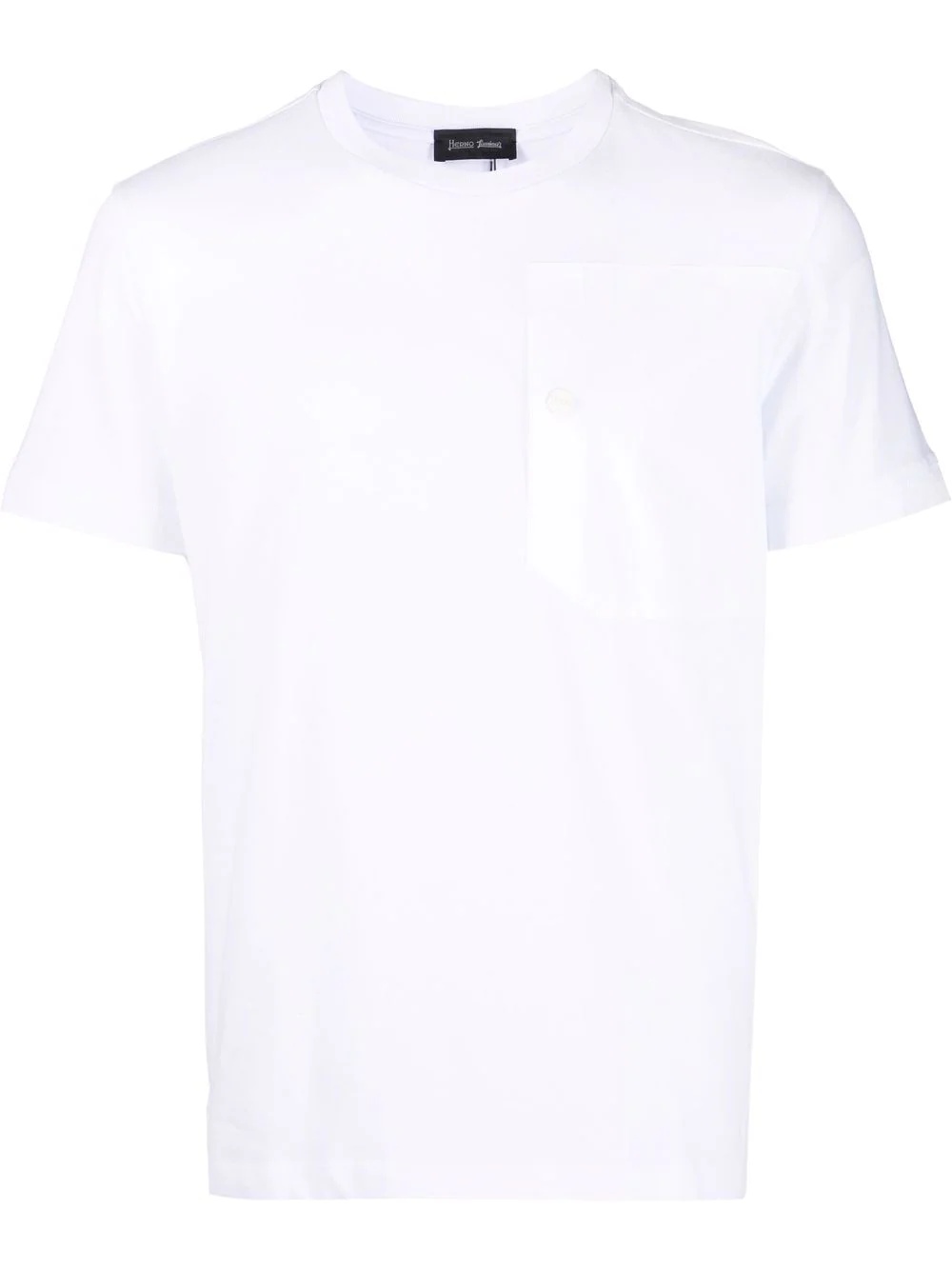 cotton round-neck T-shirt - 1