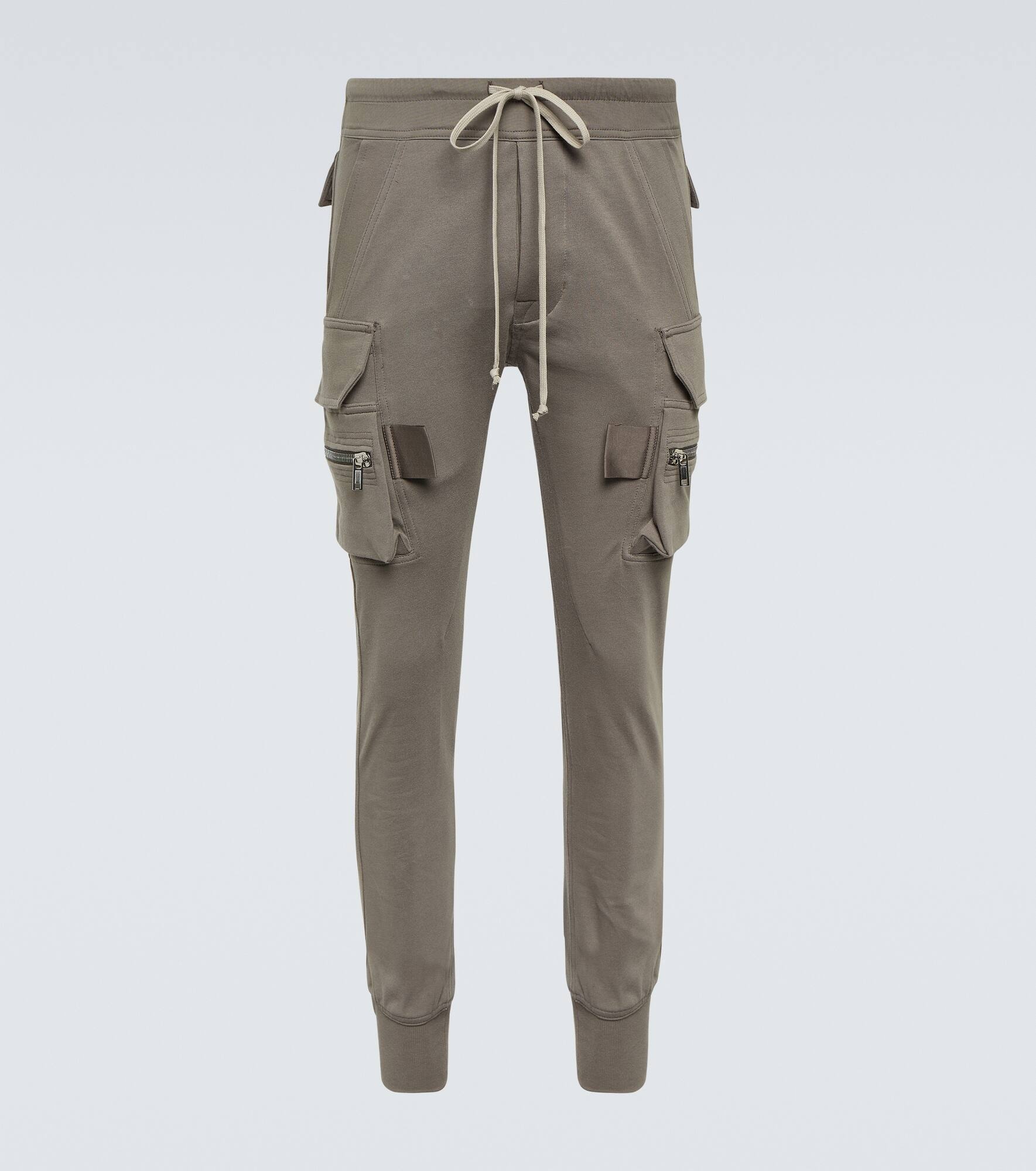 Mastodon cotton jersey cargo pants - 1