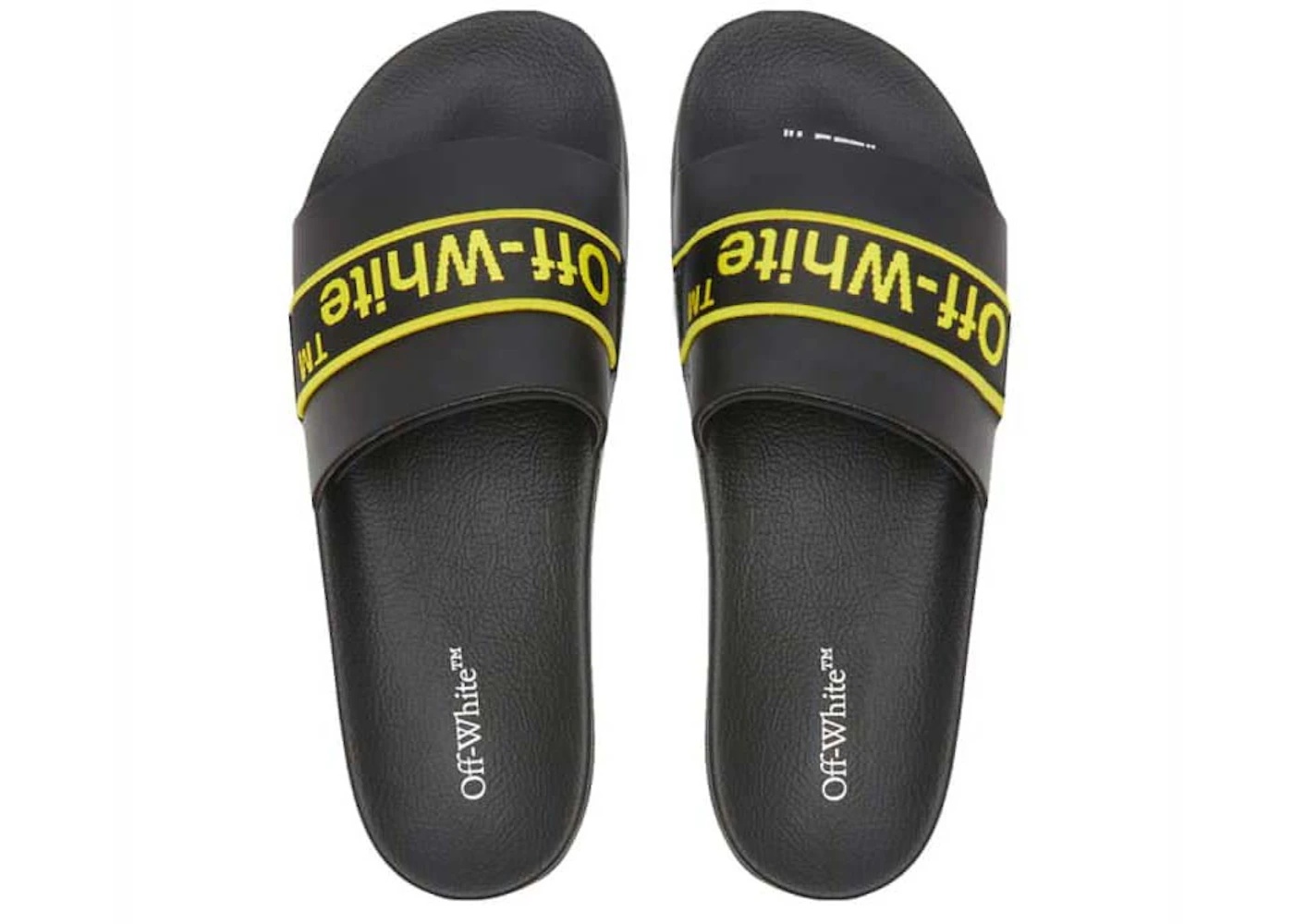 OFF-WHITE Industrial Belt Slide Black Yellow - 2