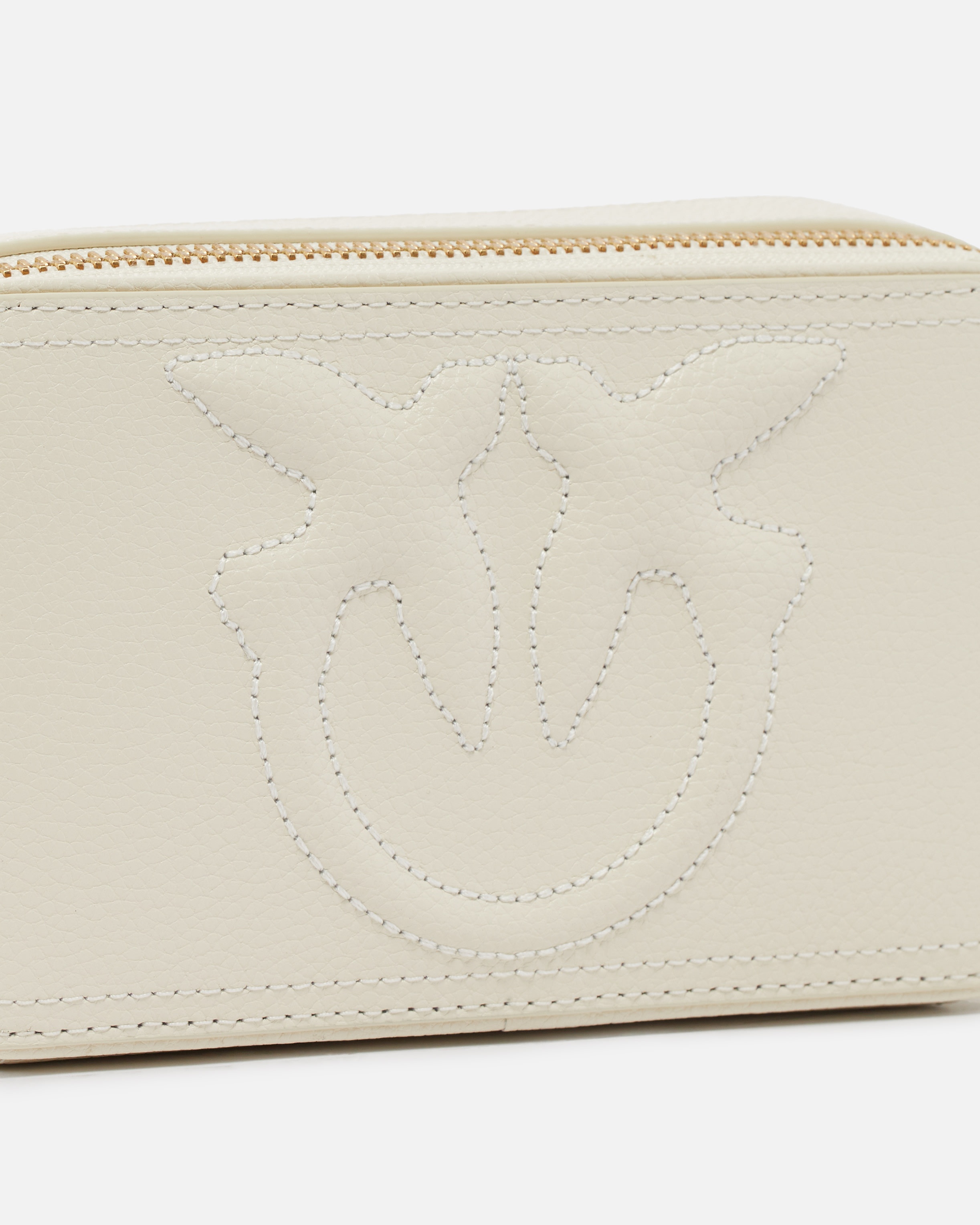 SMALL CROSSBODY BAG WITH RAISED LOVE BIRDS LOGO - 3