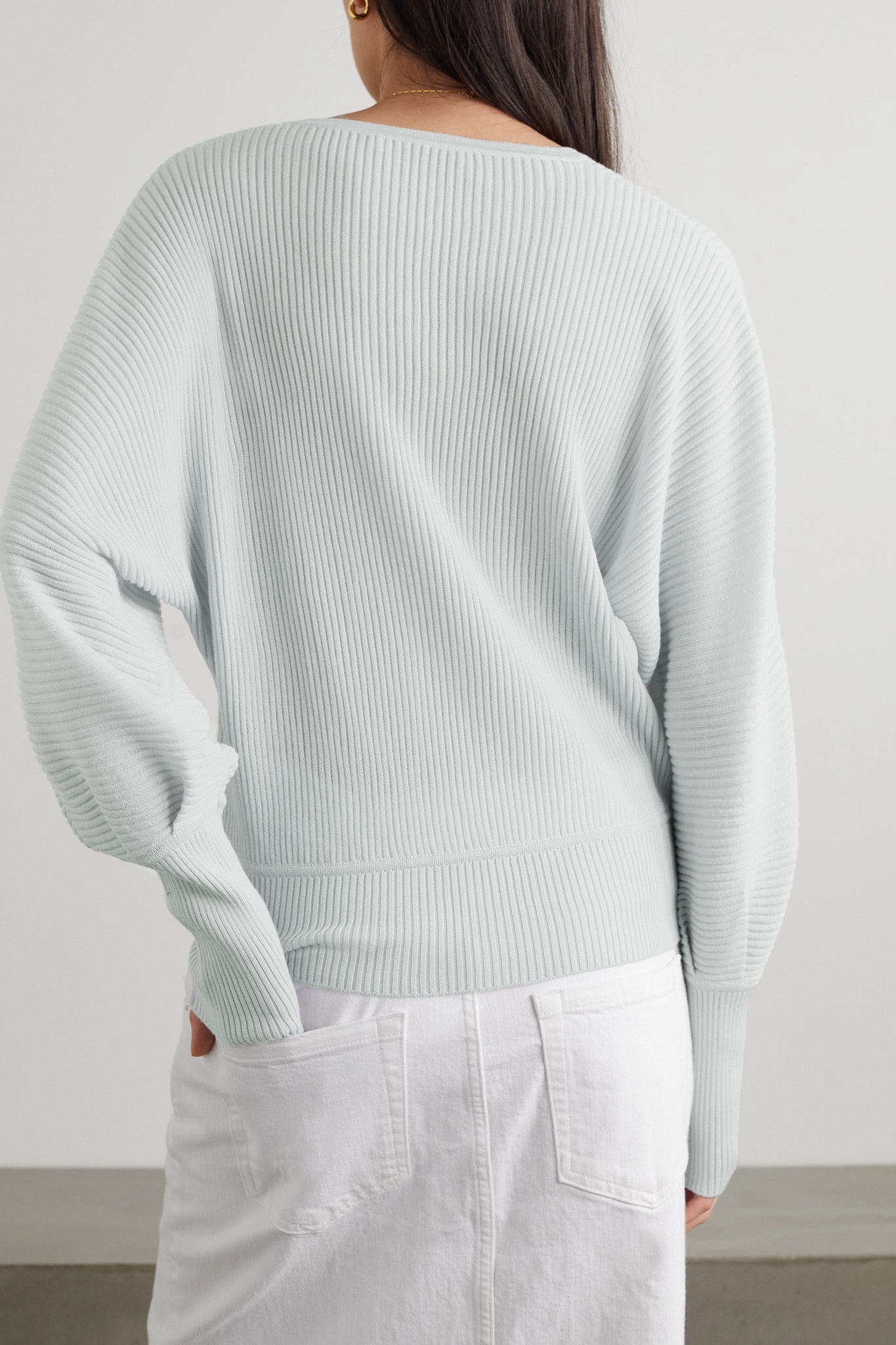 Borbona ribbed wool sweater - 3