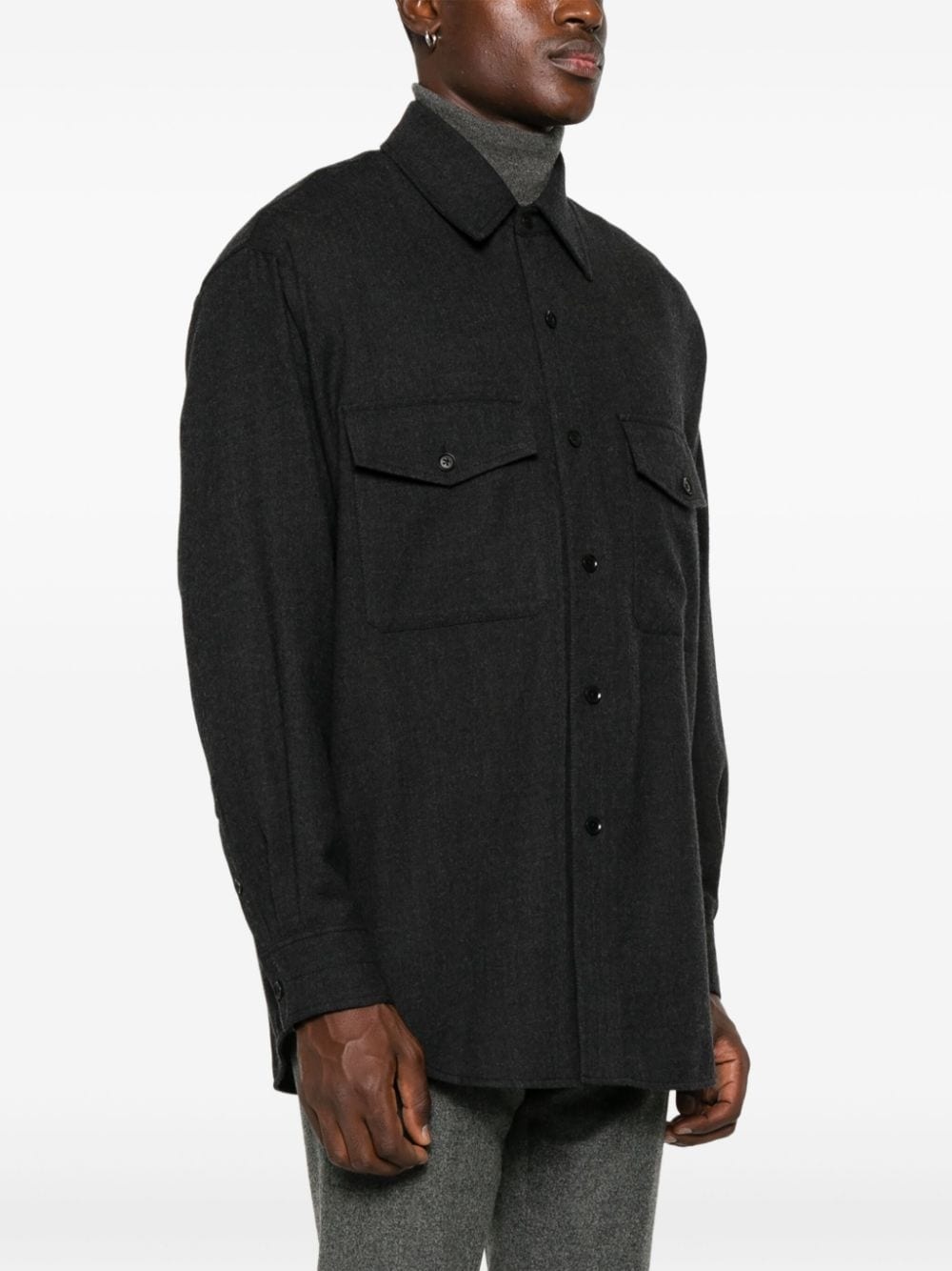 virgin-wool shirt - 3
