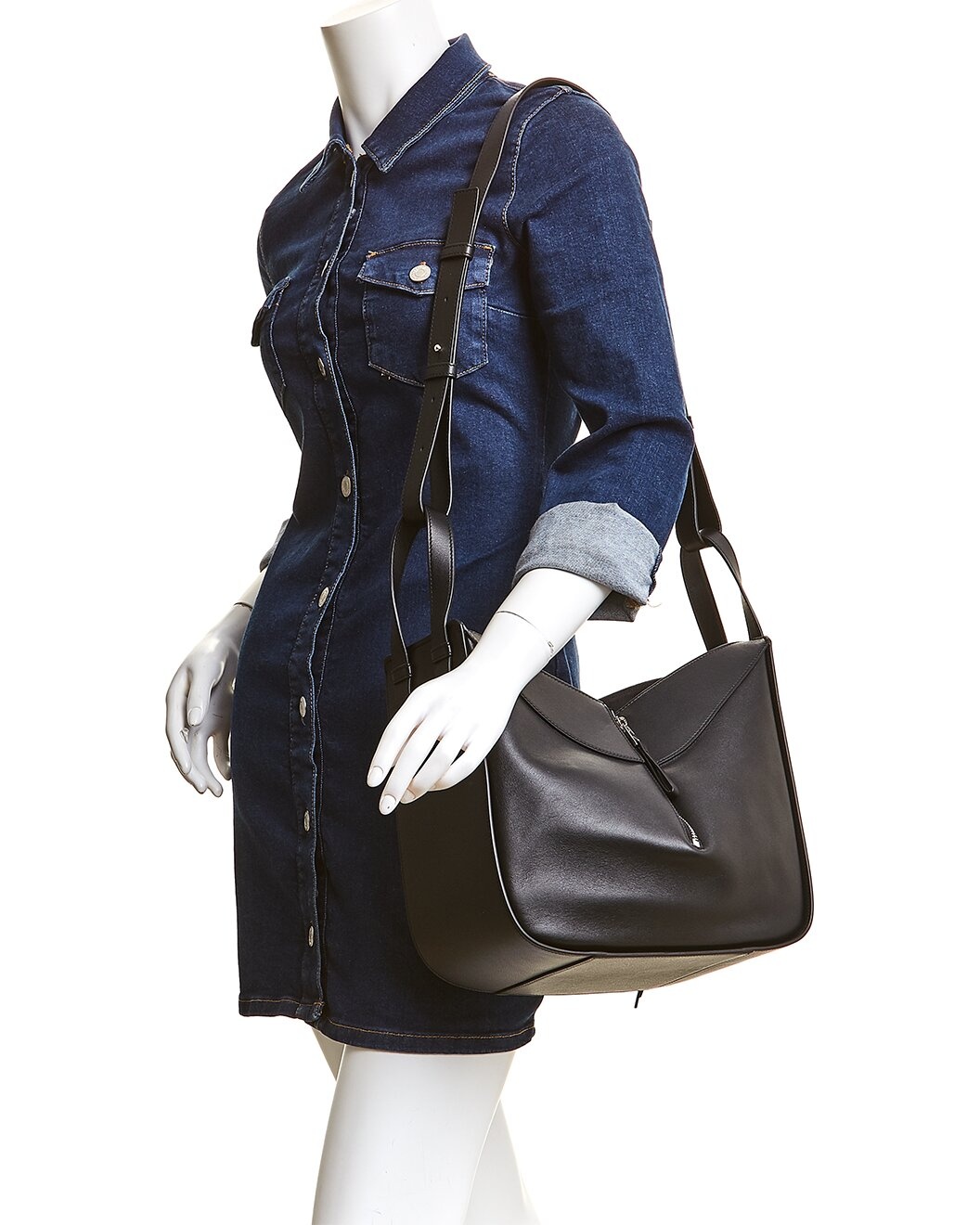 Loewe Hammock Small Leather Shoulder Bag - 3