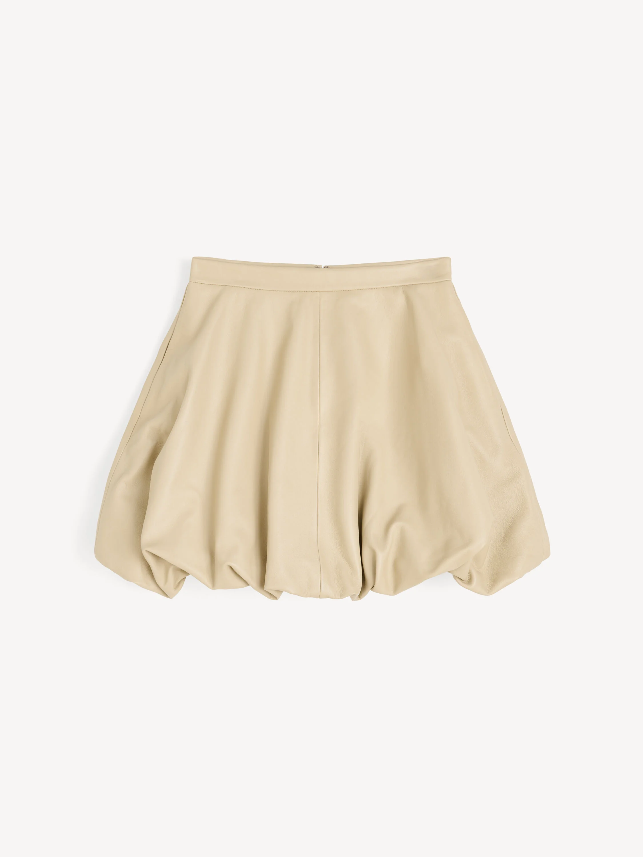 EXCLUSIVE: Brey Leather mini skirt - 1