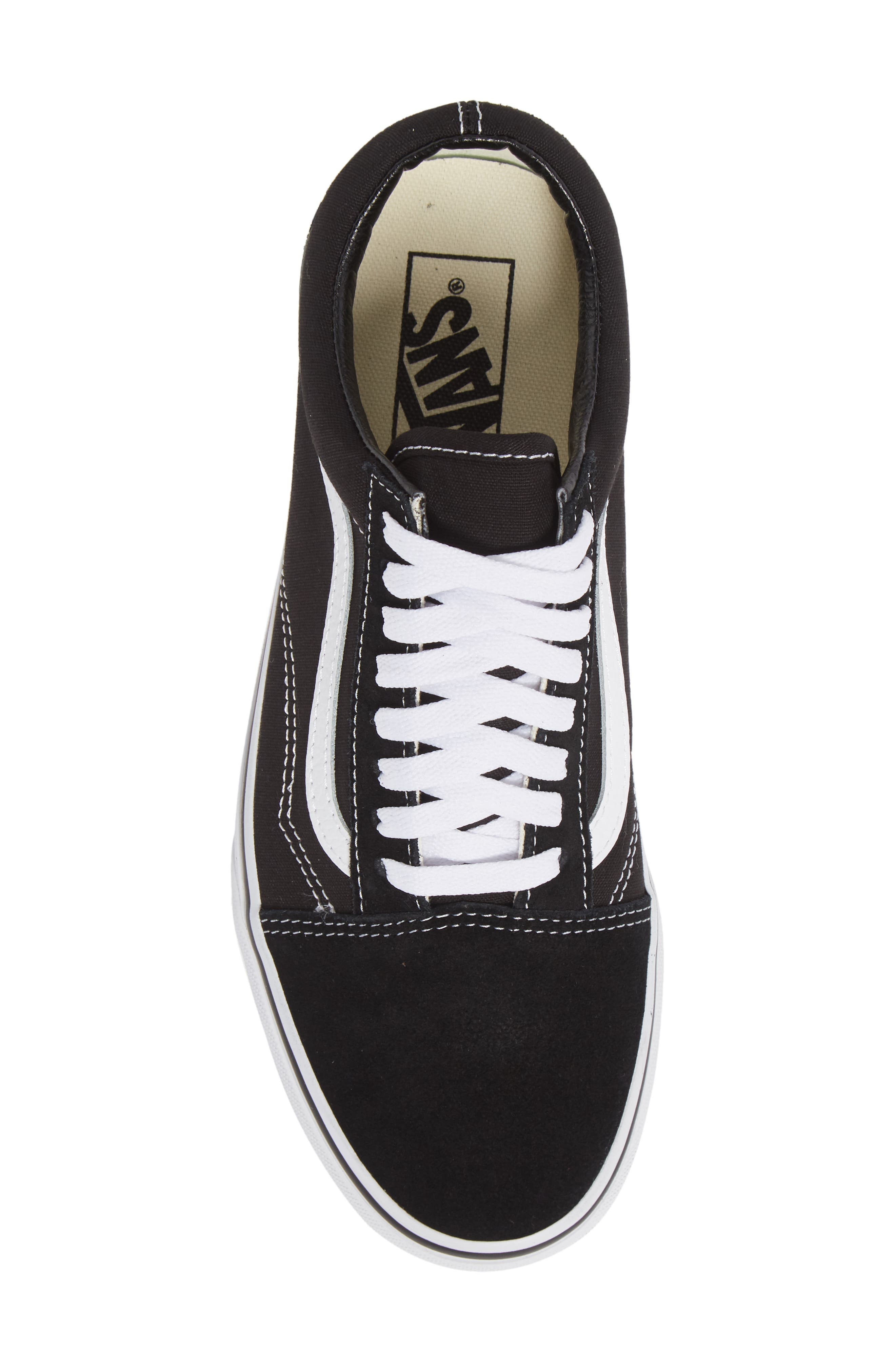 Vans Old Skool Sneaker in Black Whit at Nordstrom - 5