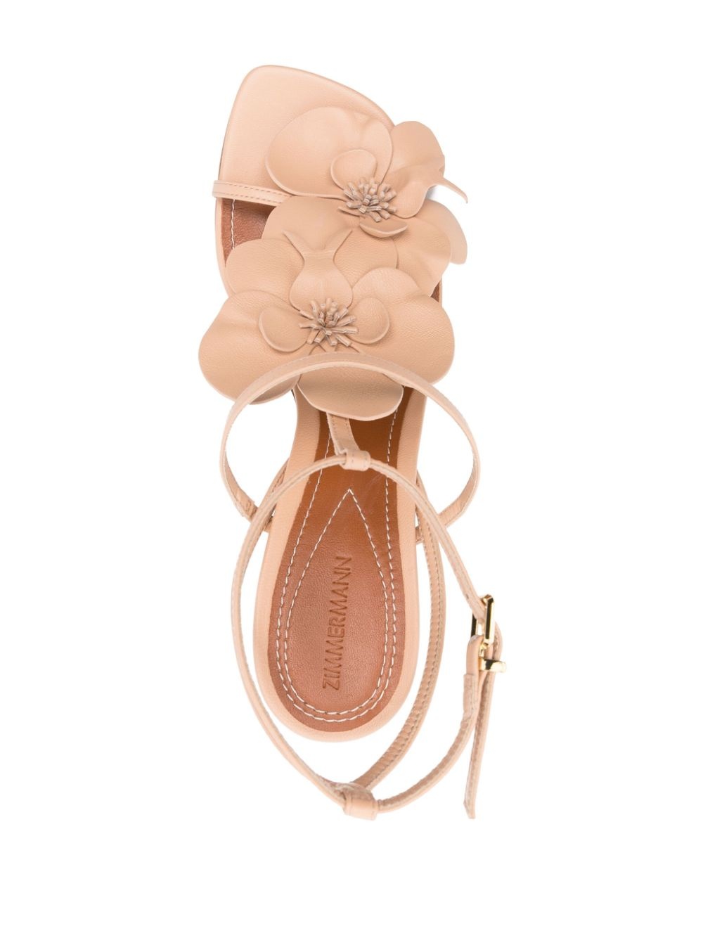 85mm Orchid sandals - 4