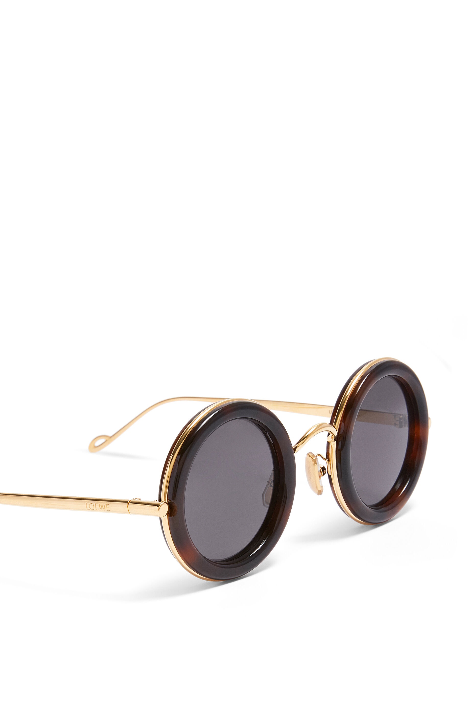 Round sunglasses in acetate - 5