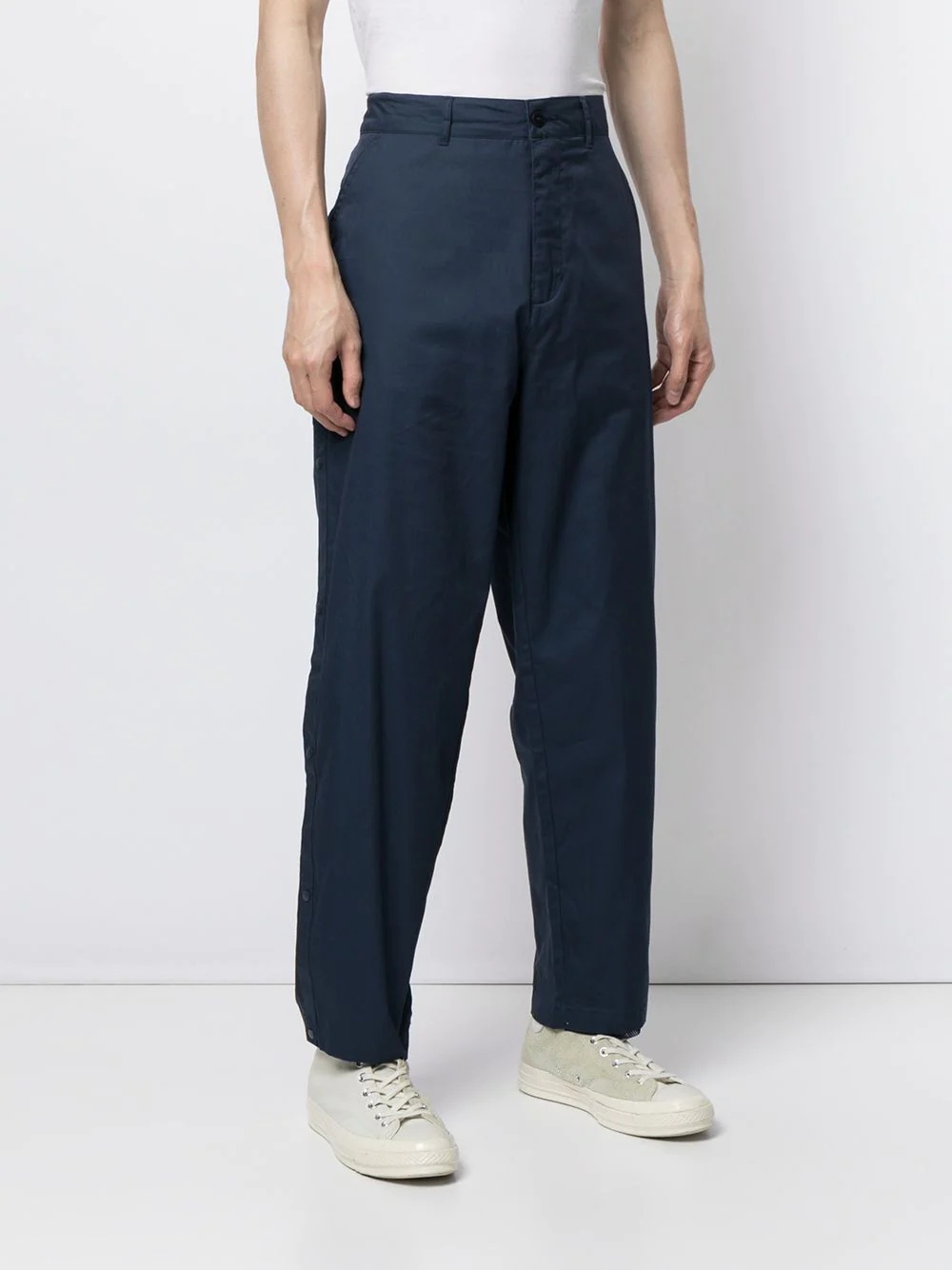 x Kim Jones cotton twill cargo pants - 3