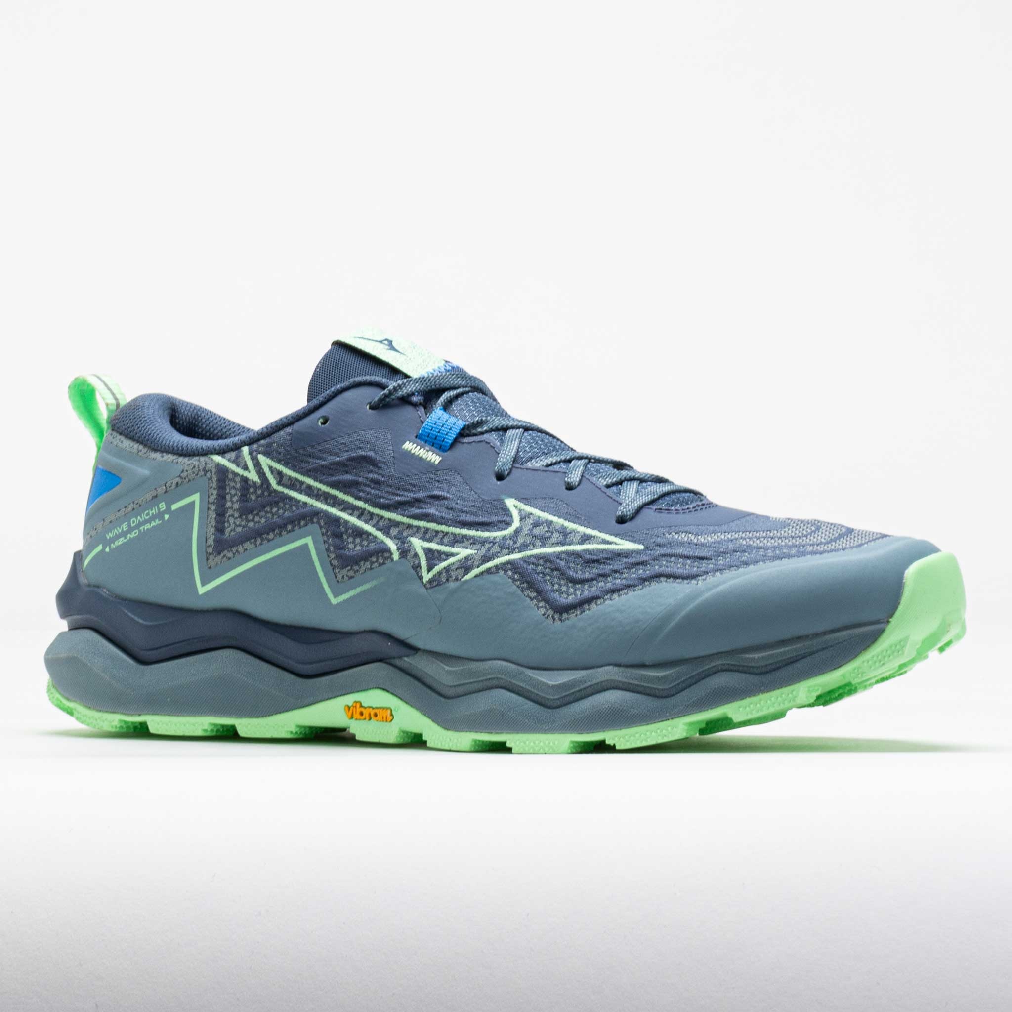 Mizuno Wave Daichi 9 Men's Vintage Indigo/Neo Mint - 5