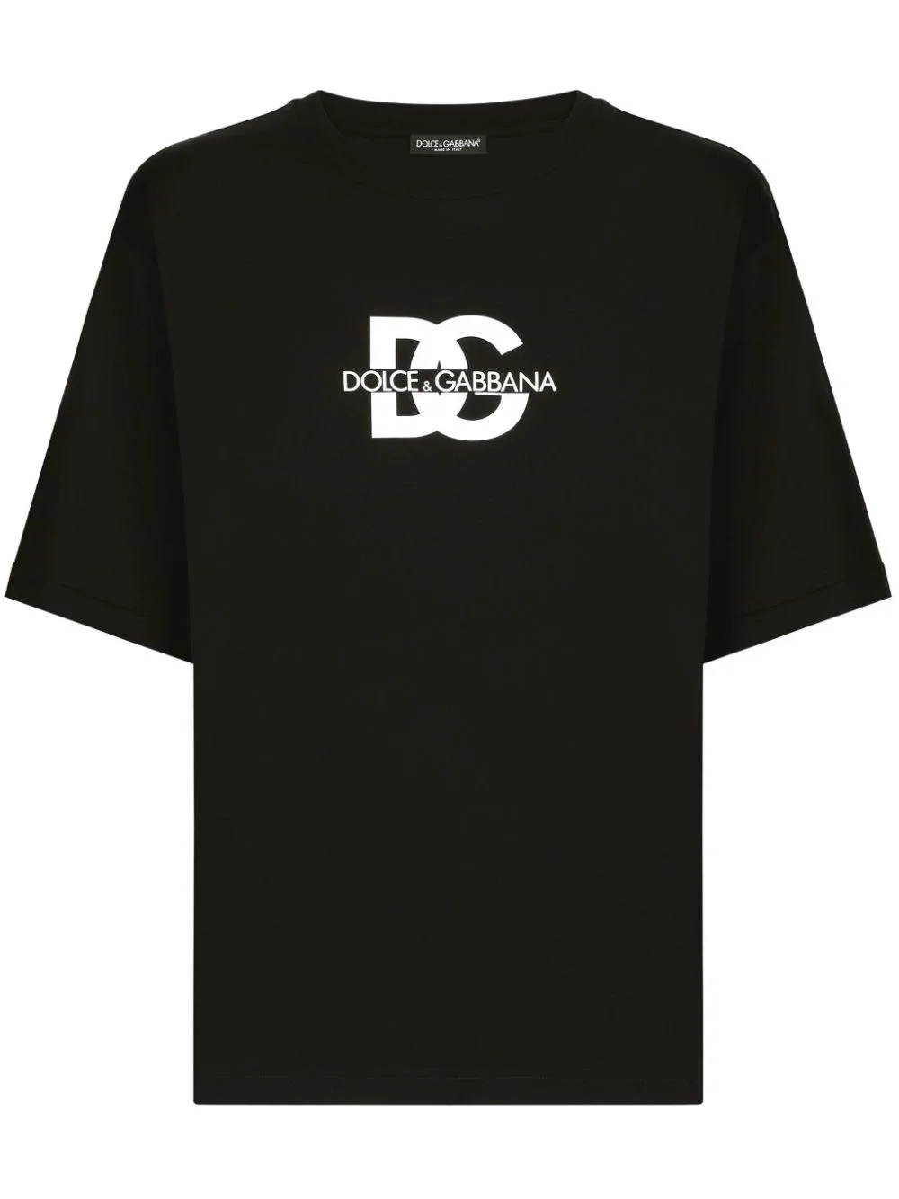 logo-print cotton T-shirt - 1