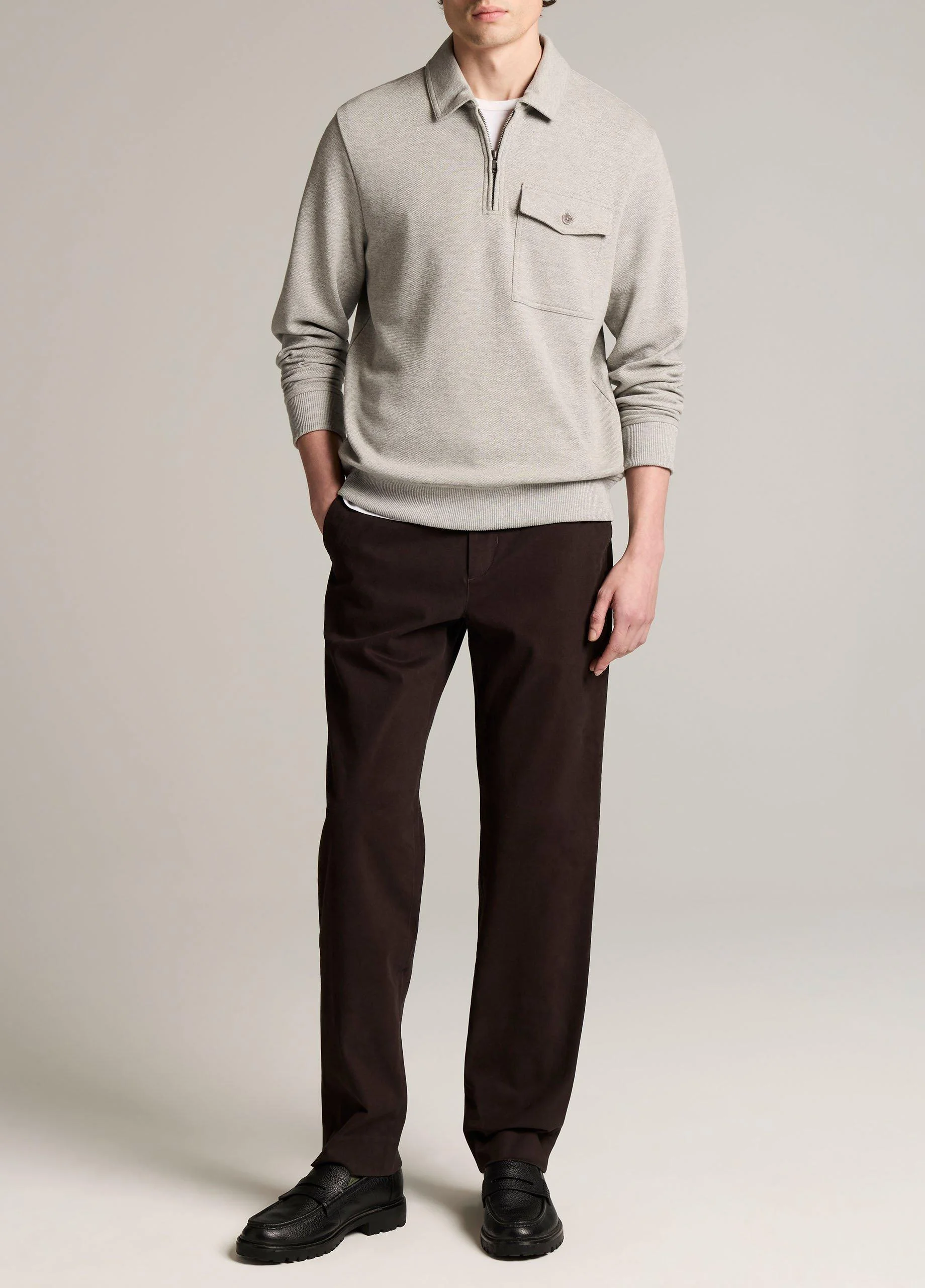 Owen Athletic Stretch-Cotton Pant - 1