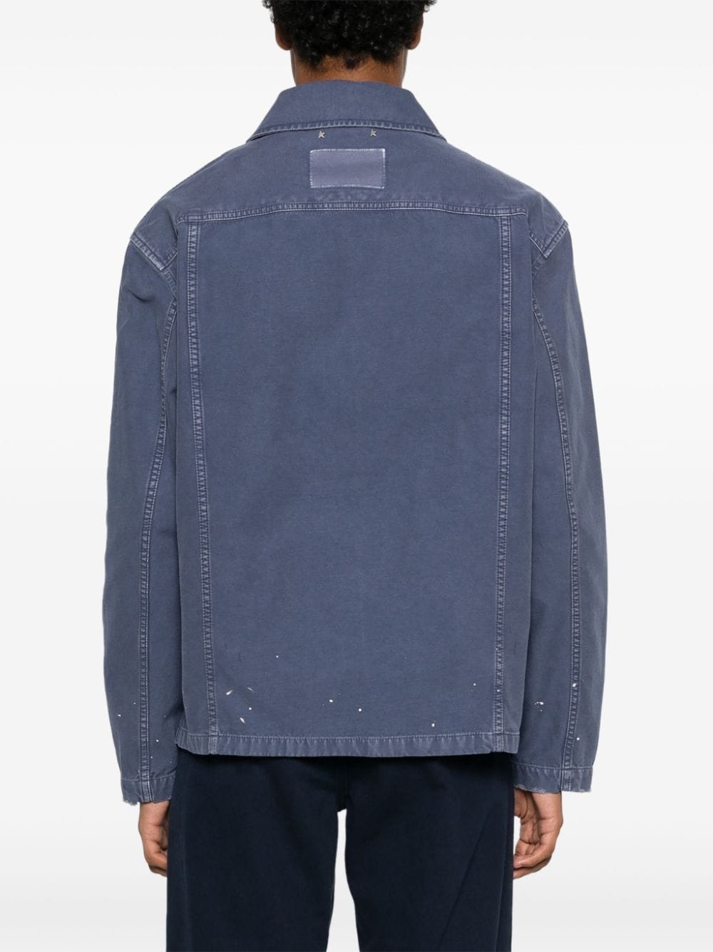 distressed denim jacket - 4