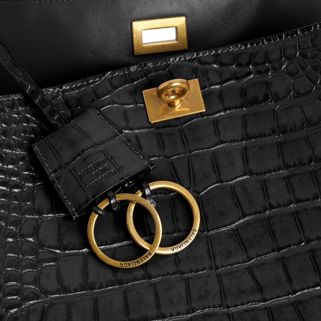 Women's Rodeo Handbag Small in Black - 6