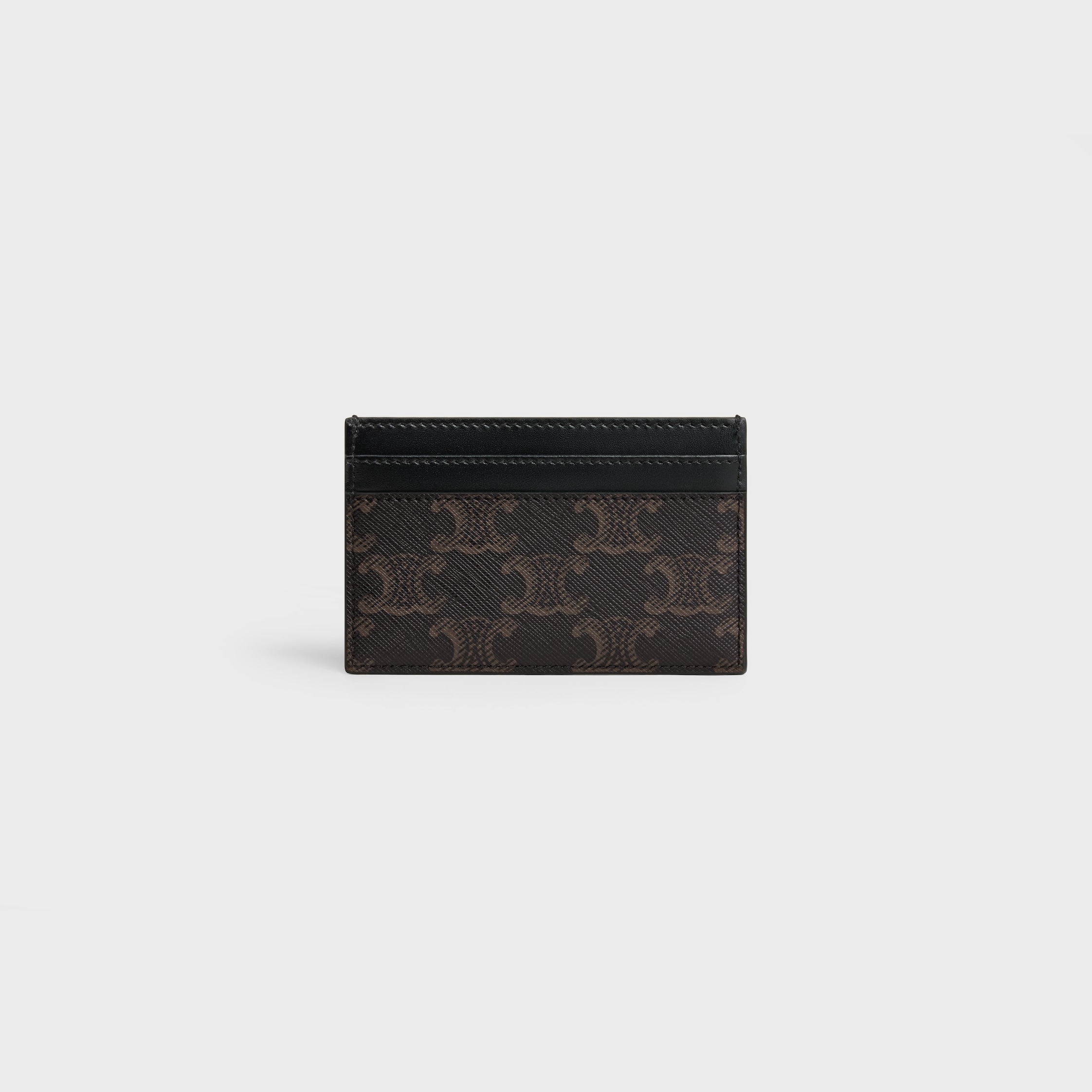 MEDIUM CARD HOLDER IN TRIOMPHE CANVAS AND CALFSKIN - 3