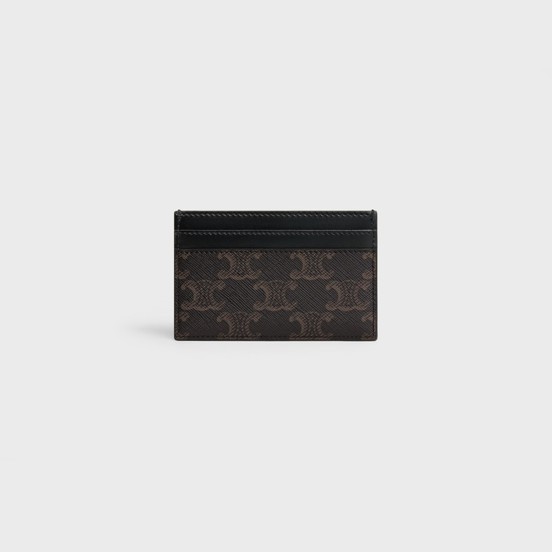 MEDIUM CARD HOLDER IN TRIOMPHE CANVAS AND CALFSKIN 3