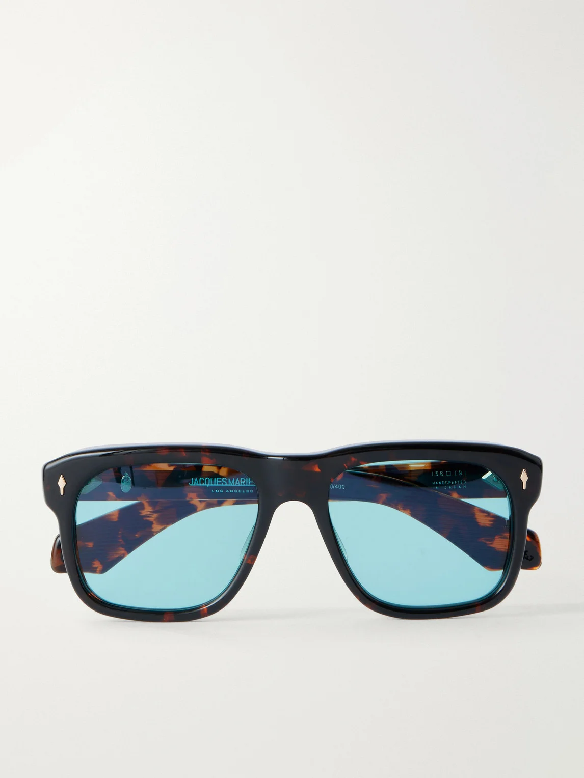 Yves Rectangle-Style Acetate Sunglasses - 1