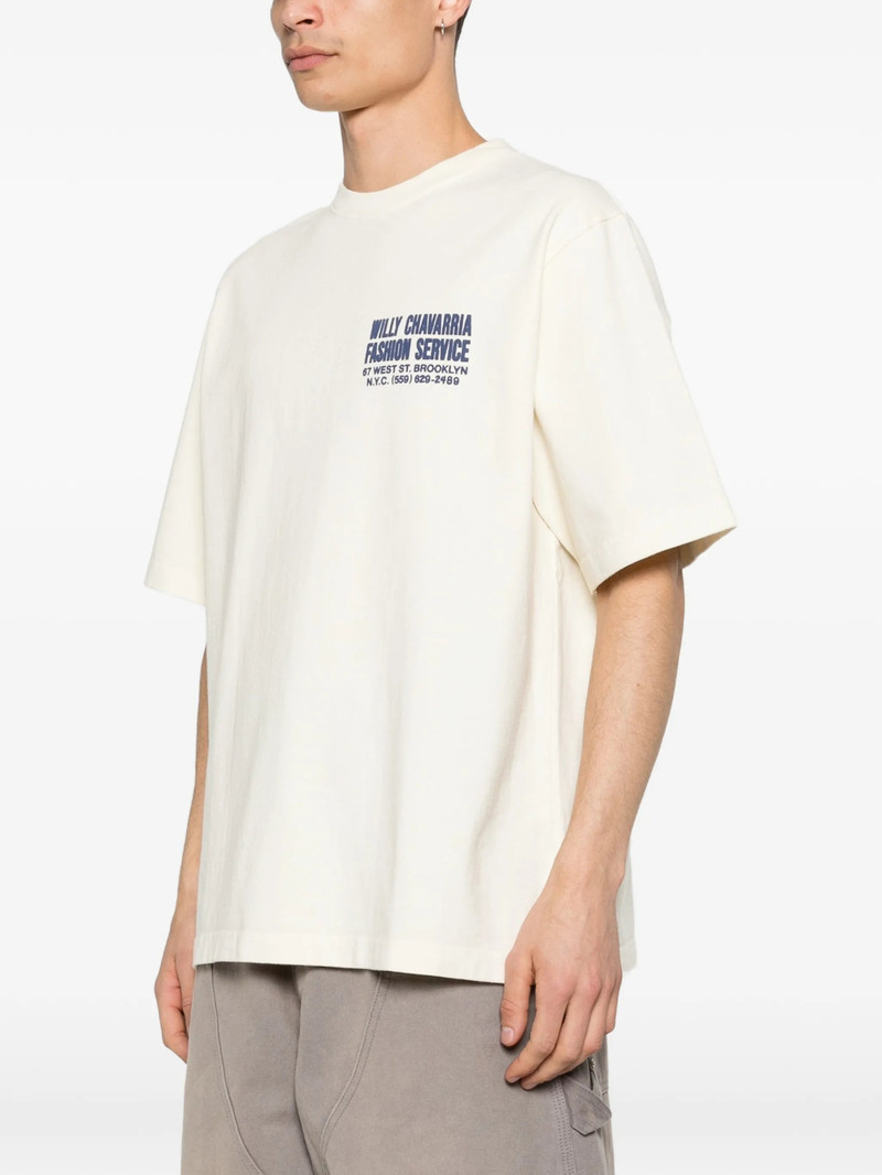 Willy Chavarria Short-sleeve Graphic T-shirt 5