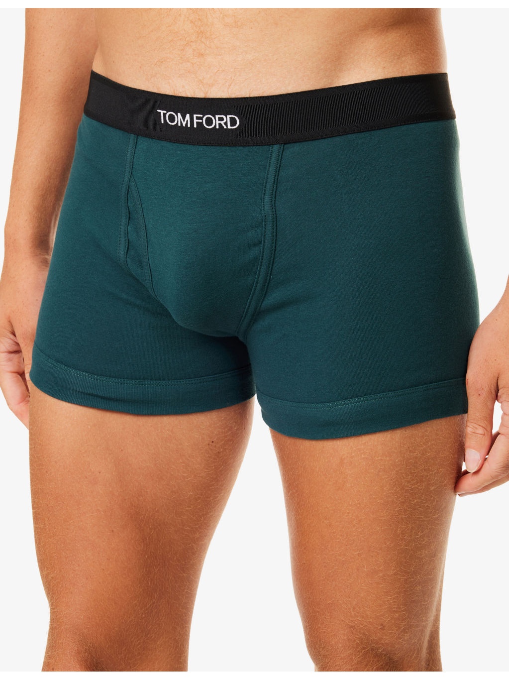 Branded-Waistband Cotton-Jersey Boxer Briefs - 4