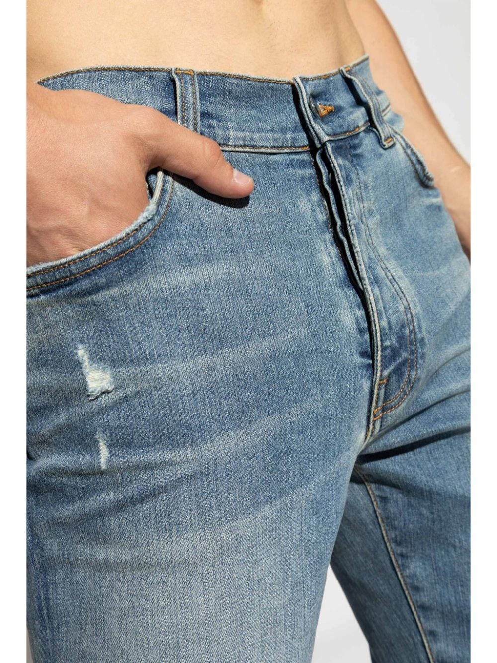 Stack low-rise skinny jeans - 5
