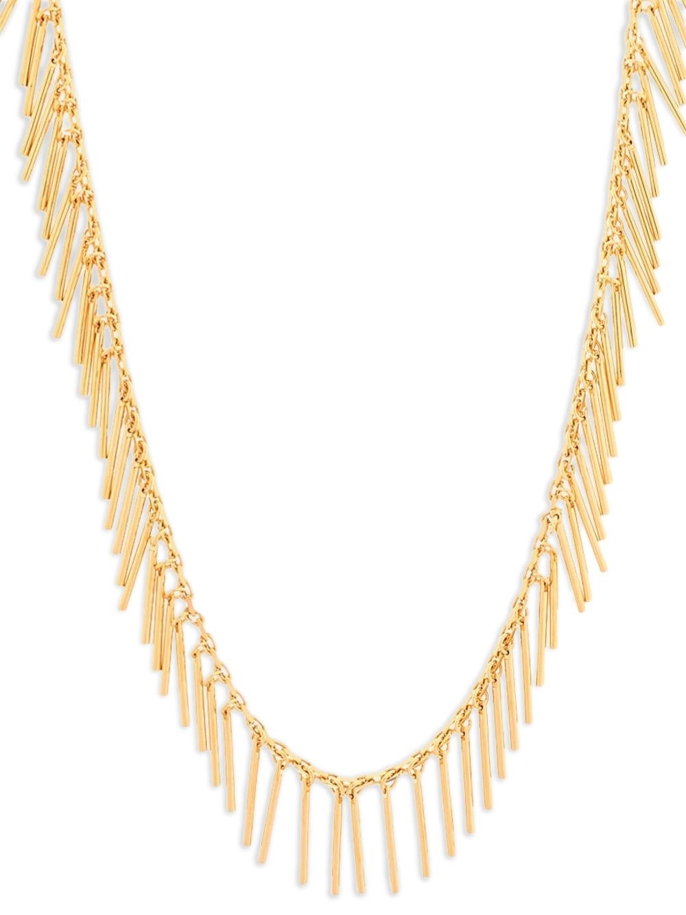 fringed necklace - 2