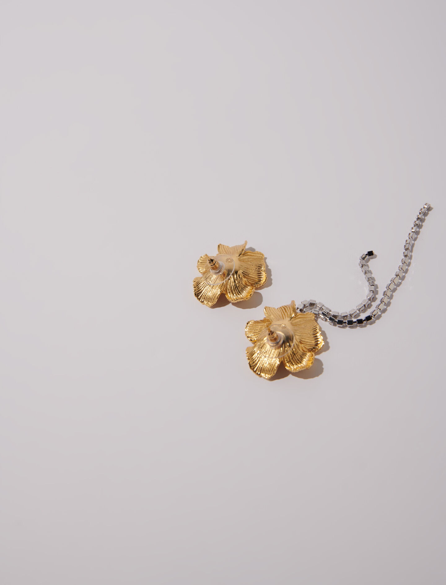 Flower earrings - 4