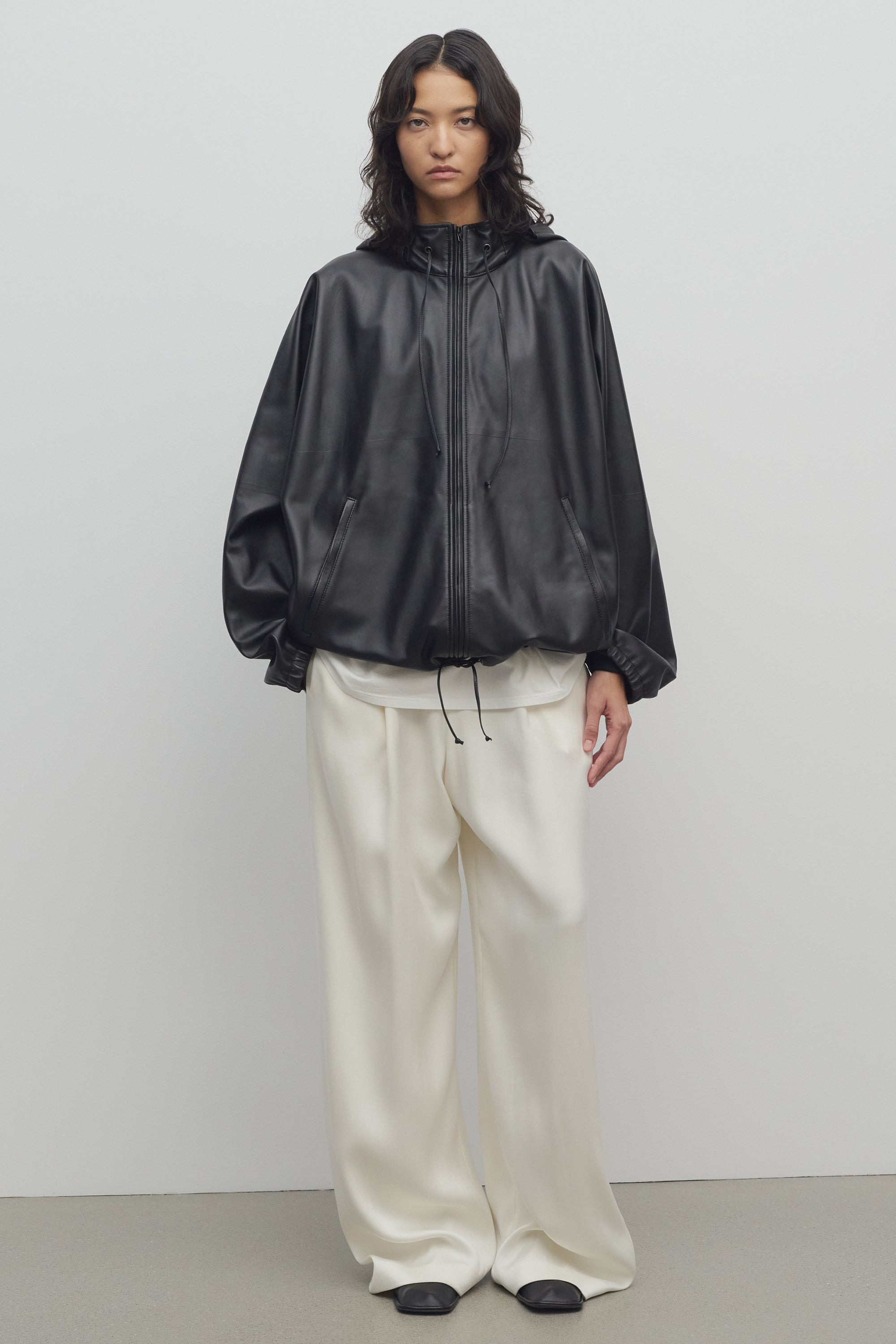 Caledon Pant in Silk and Wool - 3