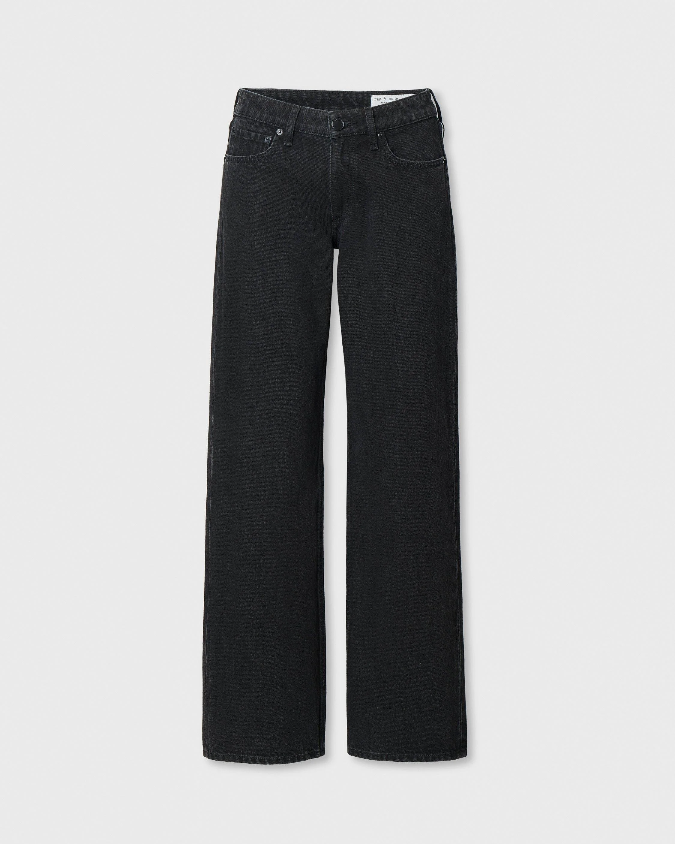 Cam Relaxed Straight Jean Low-Rise in Rigid Denim - 1