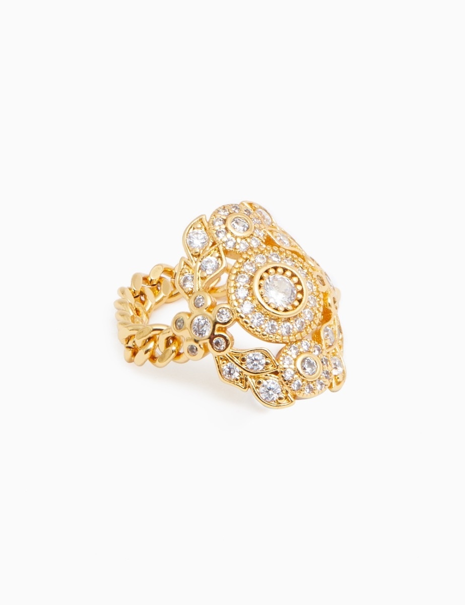 COLLAGE STATEMENT RING - 3