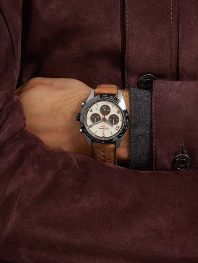 Montblanc TimeWalker Manufacture Limited Edition Automatic Chronograph 43mm Stainless Steel, Ceramic and Leath outlook