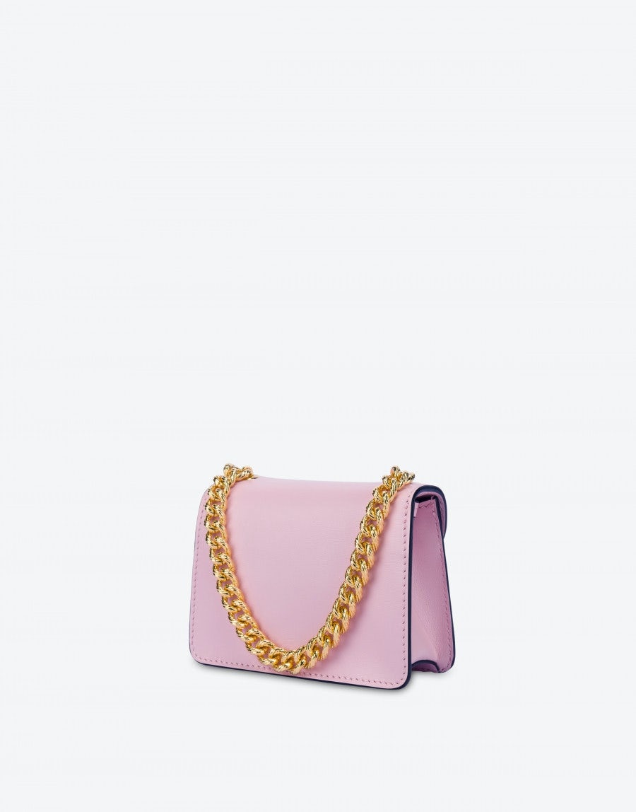 SMALL LETTERING CHARM SHOULDER BAG - 2