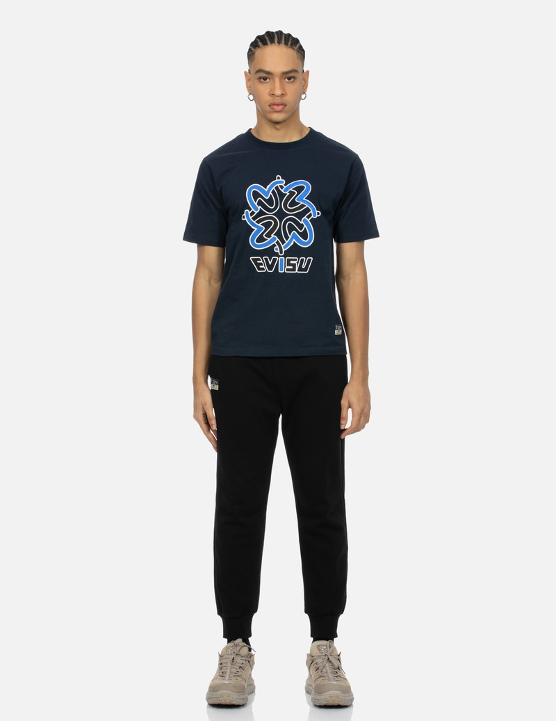 HANAFUDA PATTERN DAICOCK PRINT REGULAR FIT SWEATPANTS 6