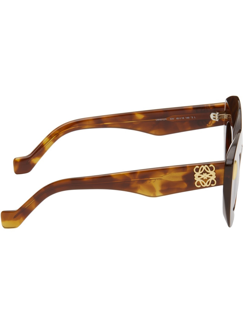 Loewe Brown Butterfly Screen Sunglasses outlook
