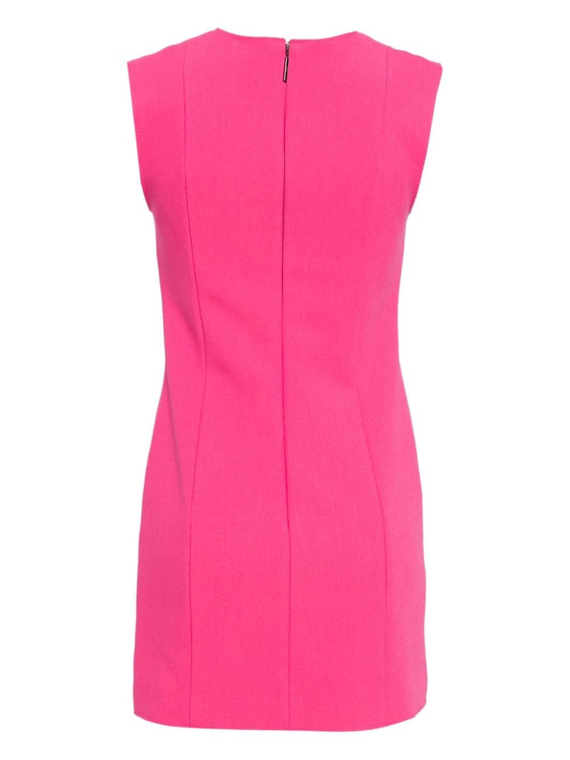 MSGM floral-appliquÃ© sleeveless minidress outlook