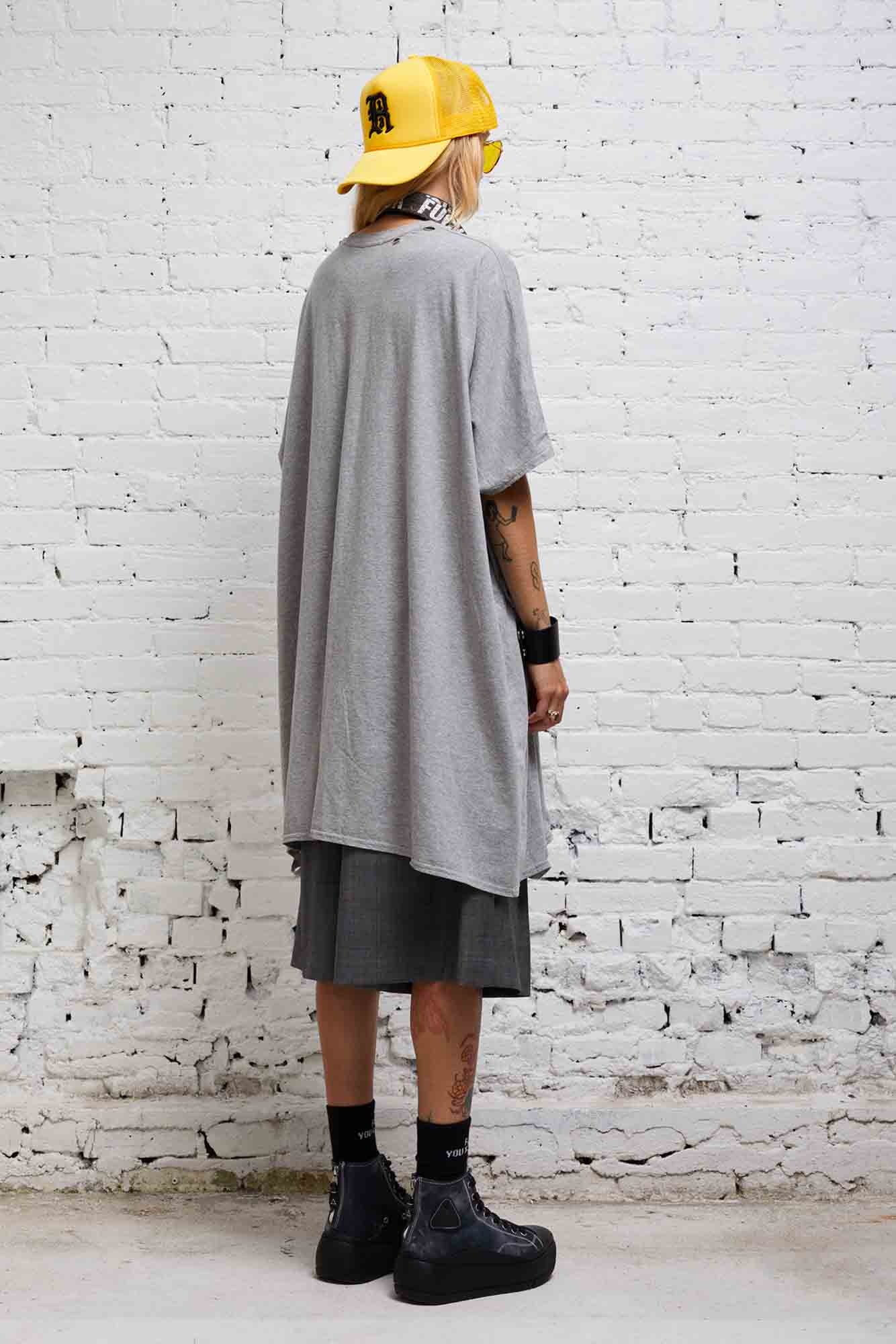 OVERSIZED BOXY T - GREY - 3