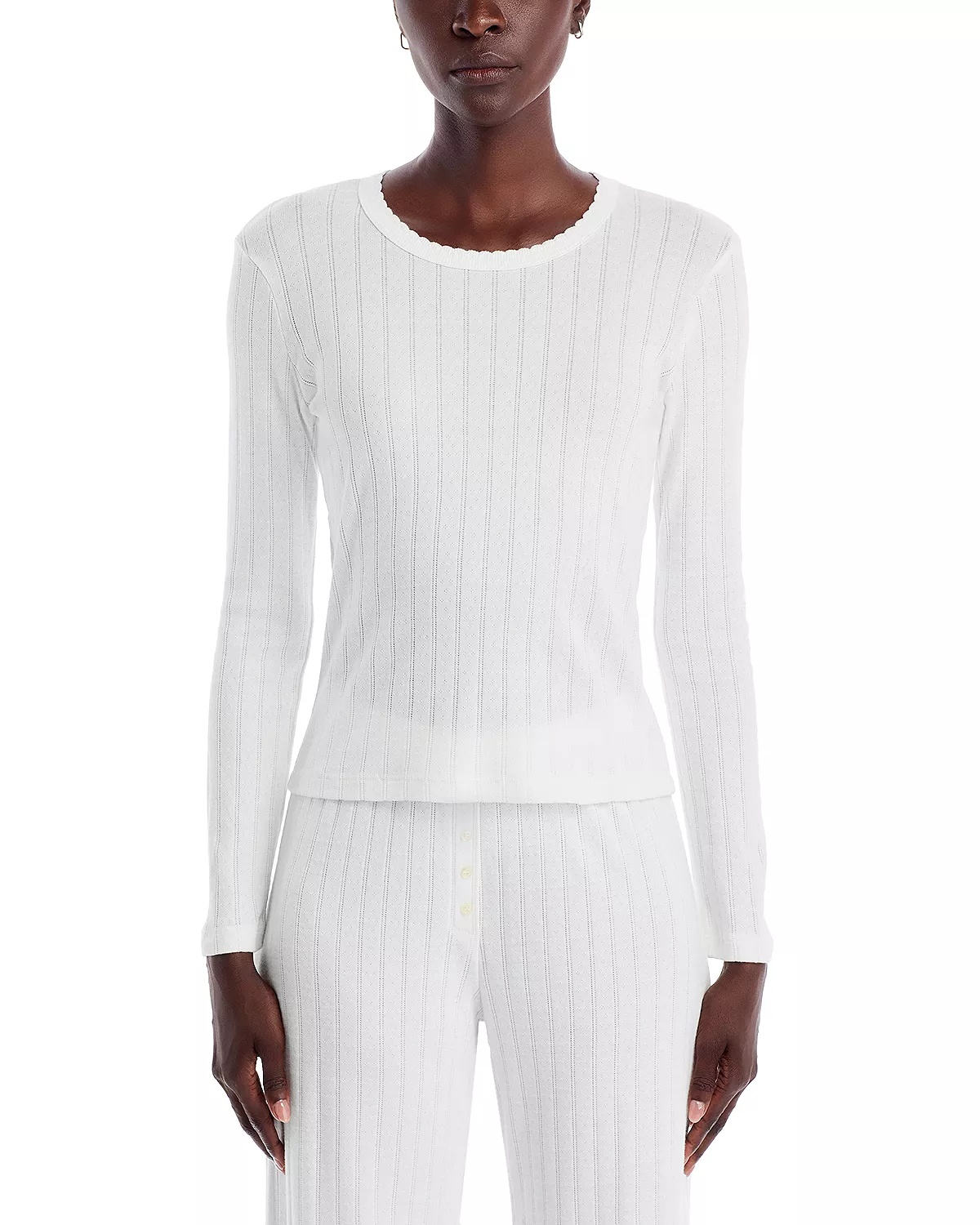 Pointelle Tee - 11